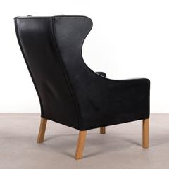 Børge Mogensen 2204 Wingback Chair for Fredericia Stolefabrik, Denmark