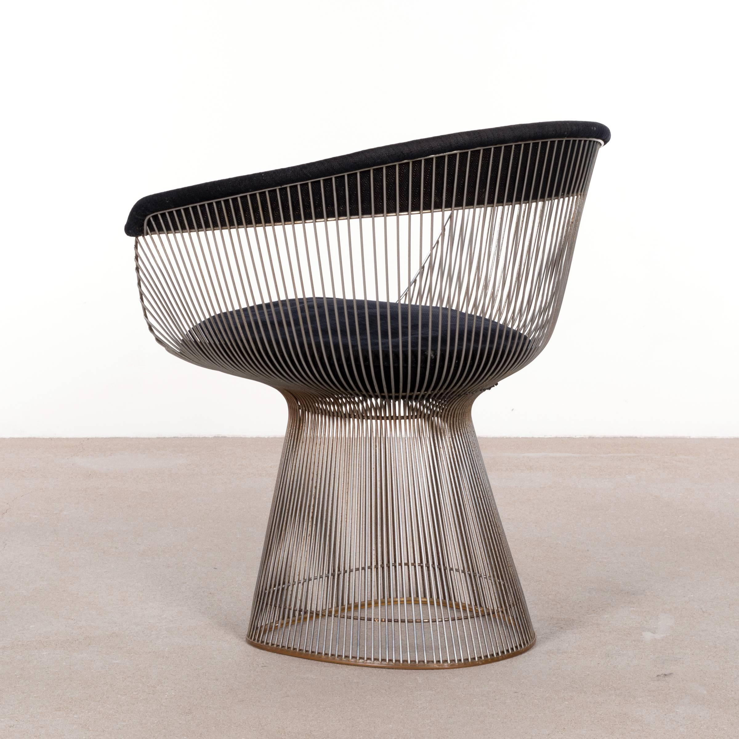 Warren Platner Dining Chairs for Knoll In Fair Condition In Amsterdam, NL
