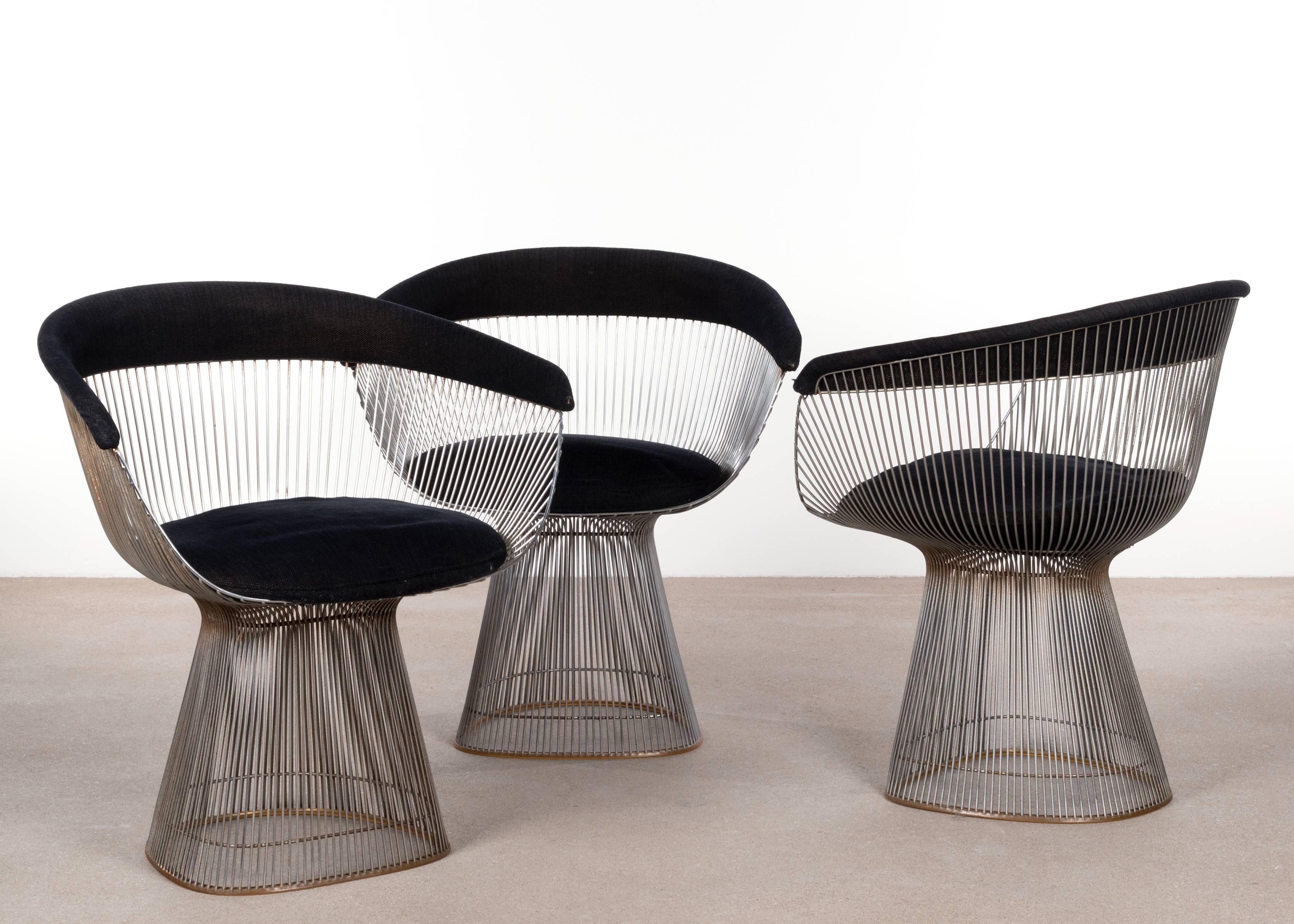 Mid-20th Century Warren Platner Dining Chairs for Knoll