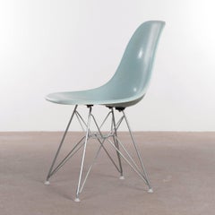 Eames DSR Rare Light Blue Dining Chair Herman Miller, USA