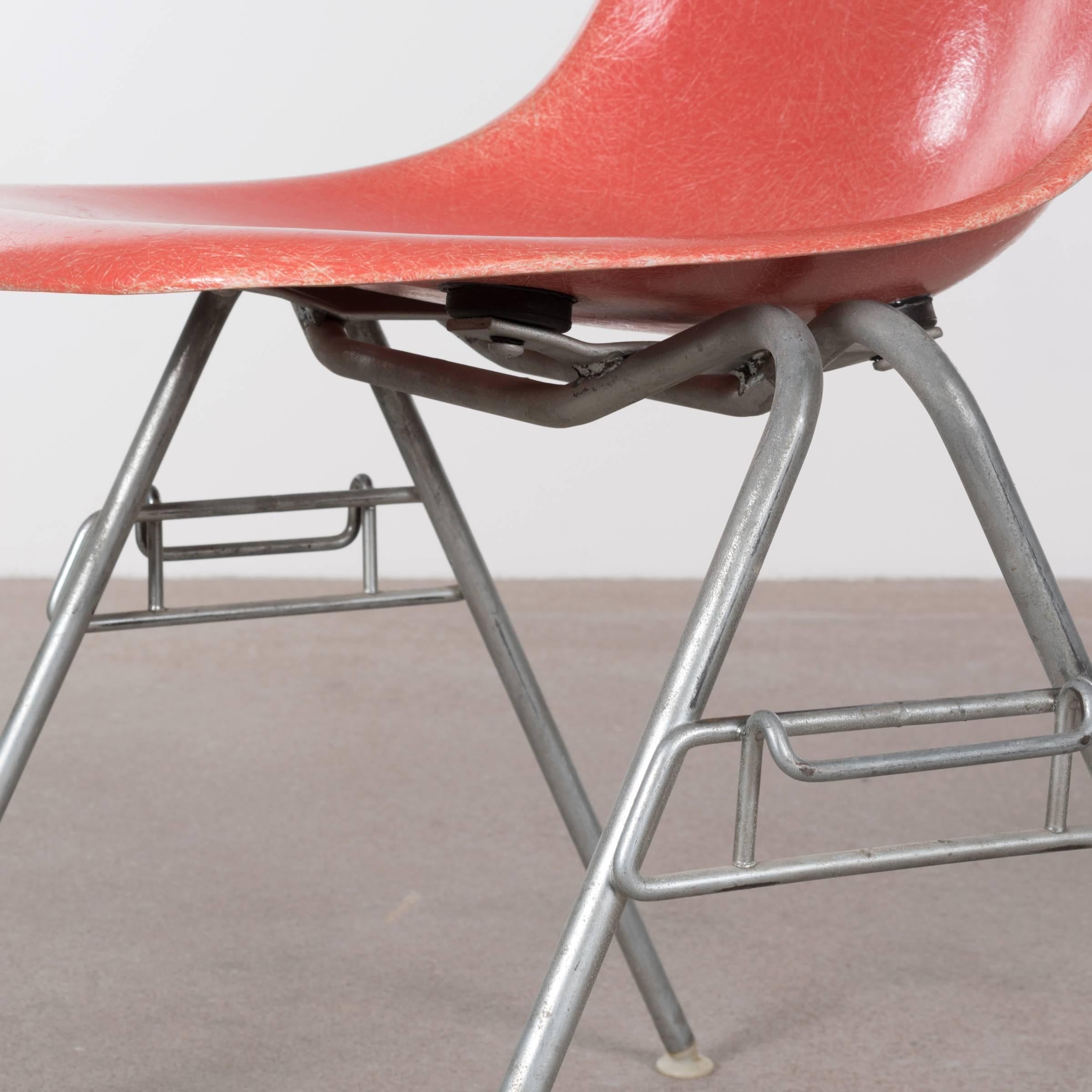 American Eames DSS Stacking Side Chair for Herman Miller