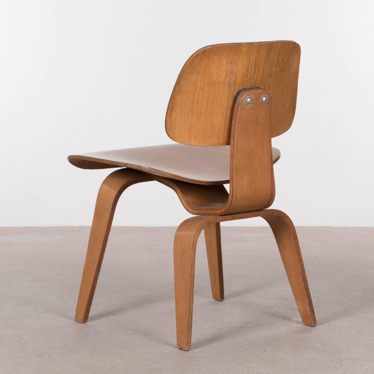 Eames DCW Ash Dining Chair for Herman Miller at 1stDibs