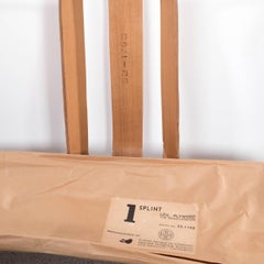 Attelle de jambe en bouleau Eames pour la division contreplaqué d'Evans Products