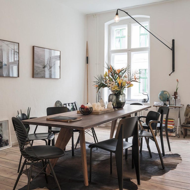 Jean Prouvé Potence Black Wall Lamp By Vitra For At 1stdibs The Potence Wall Lamp Is One Of Jean Prouvé S Puristic Masterpieces Reduced To Essentials