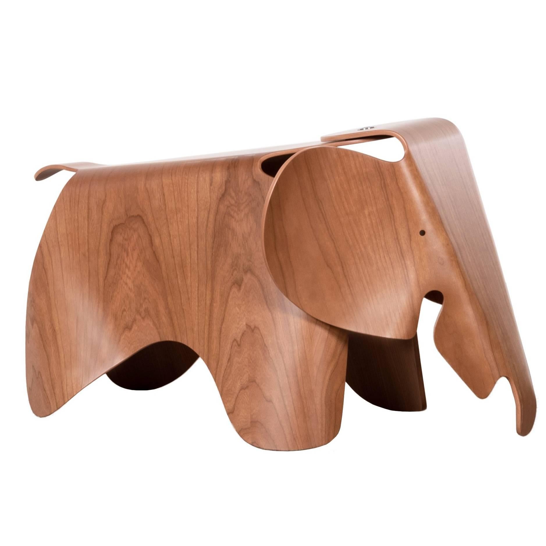 Eames Cherry Plywood Elephant by Vitra