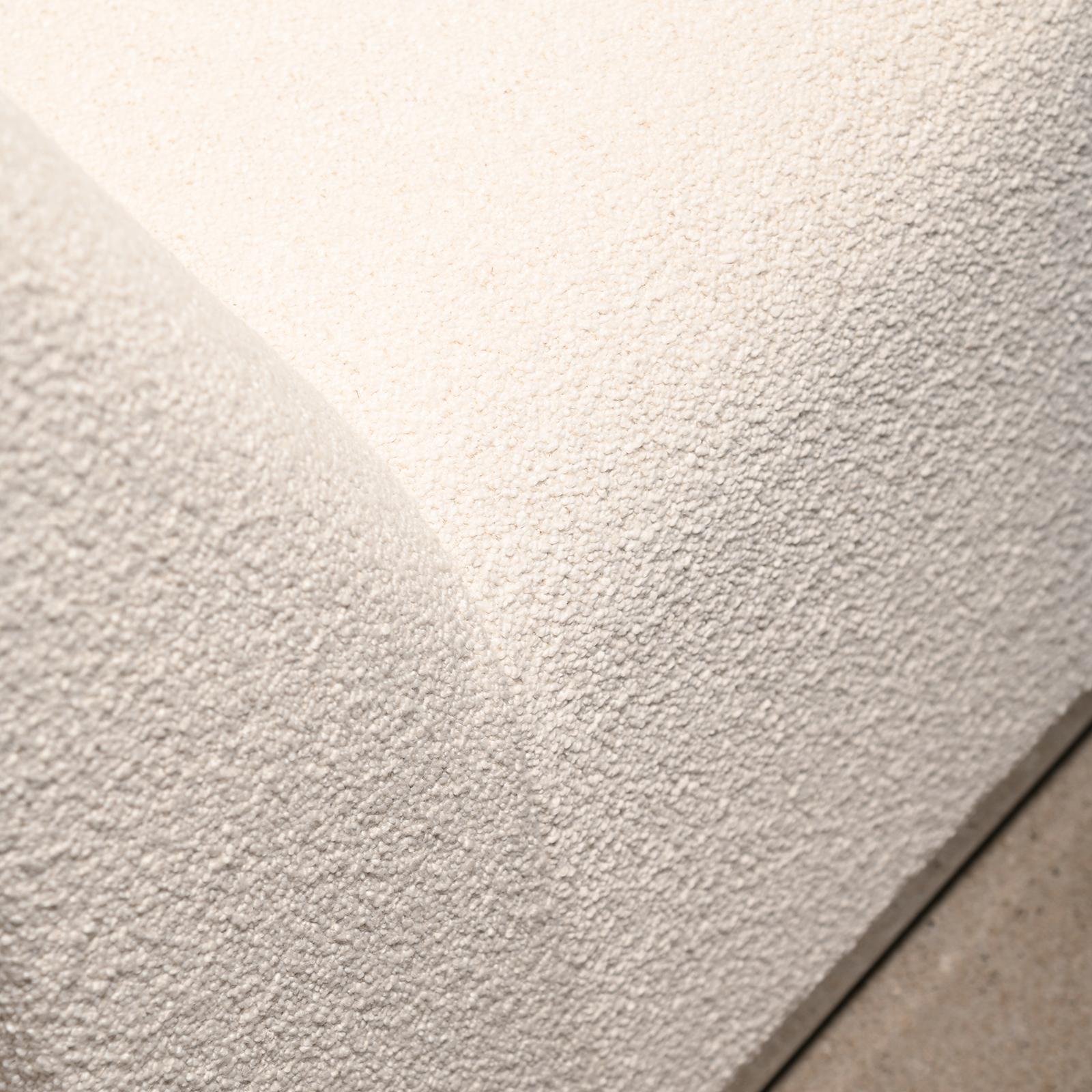 Chaise longue Giancarlo Piretti Alky en laine bouclée blanche, Anonima Castelli en vente 8