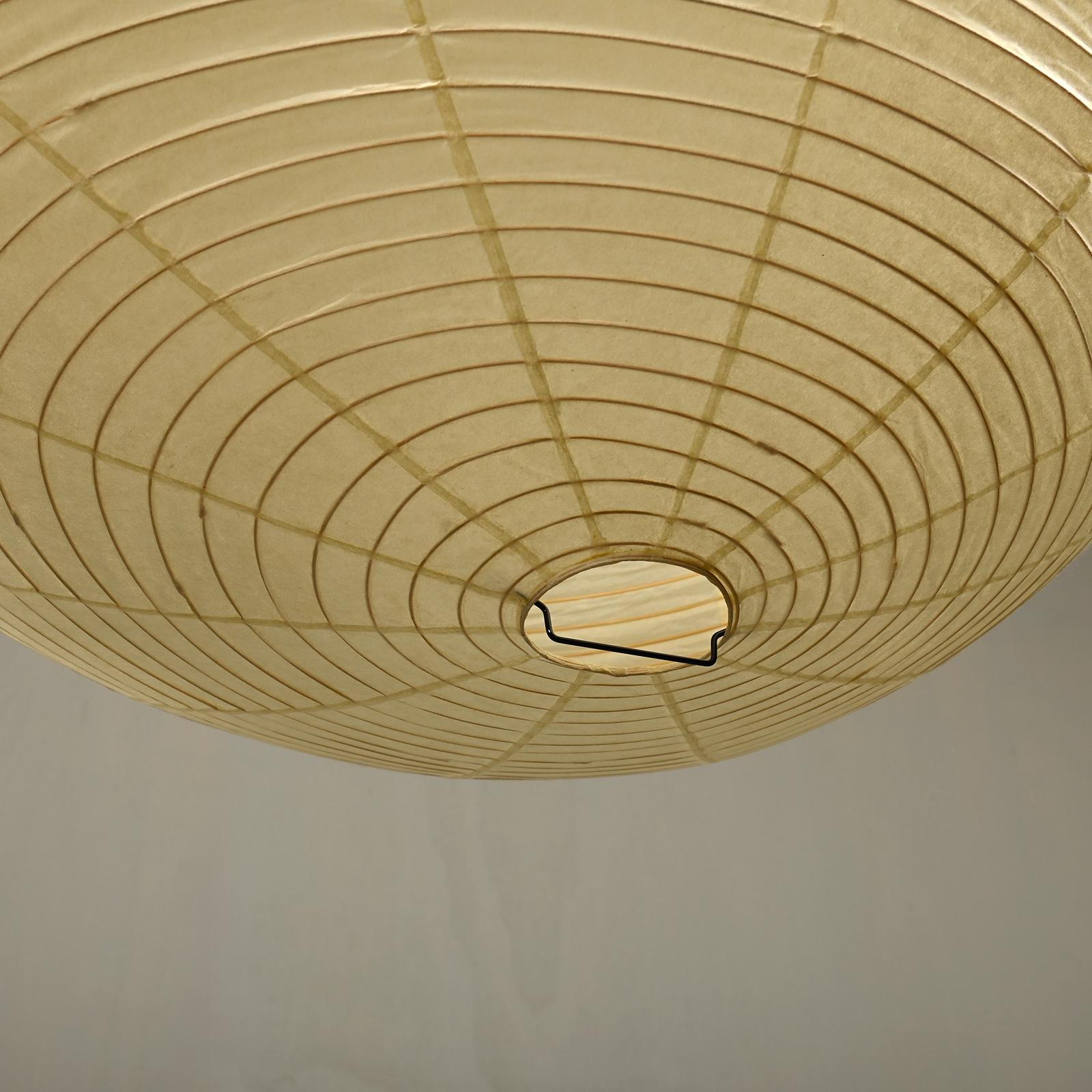 Metal Isamu Noguchi Model 16A Akari Light Sculpture hand crafted by Ozeki, Japan For Sale