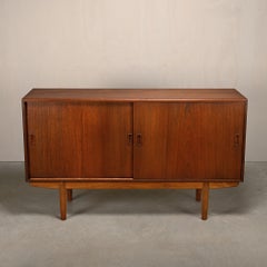 Børge Mogensen Sideboard Model 160 in teak and oak, Søborg Møbler Denmark