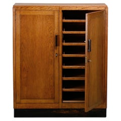 Modernist Oak Archive Cabinet / Chest of Drawers in Amsterdam School style