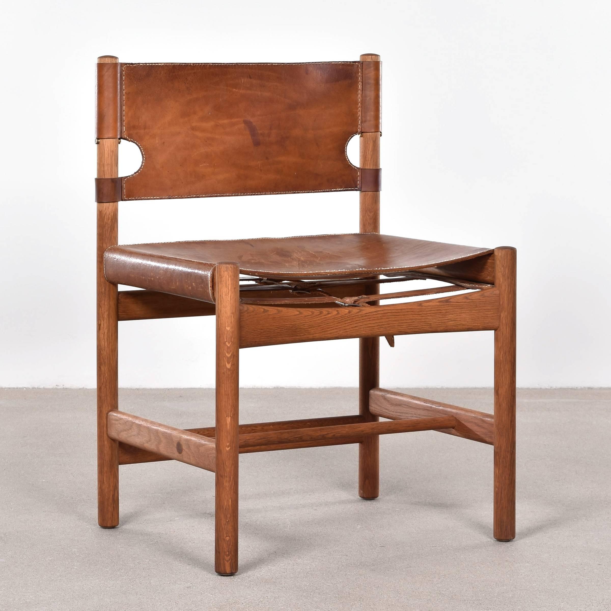 Scandinavian Modern Børge Mogensen 'Hunting' Chairs (Model 3251) for Fredericia Furniture