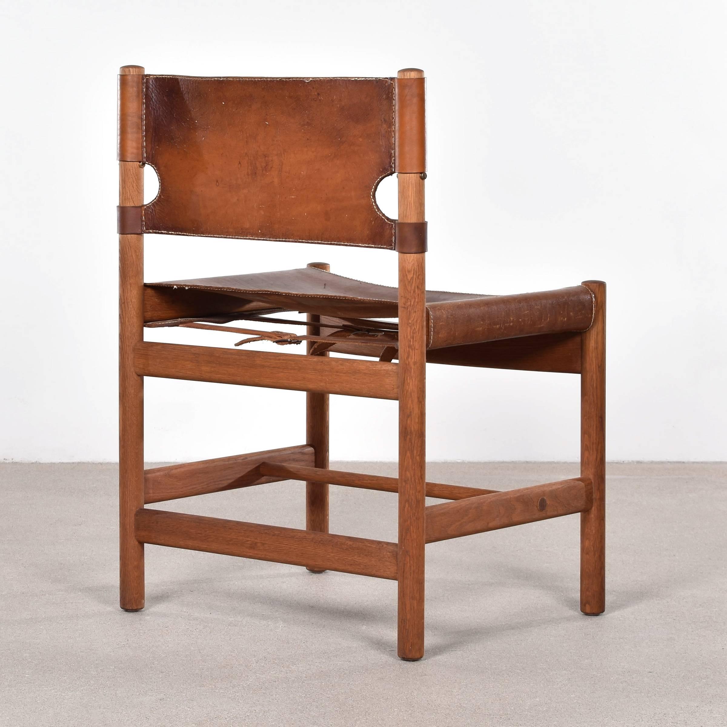 Mid-20th Century Børge Mogensen 'Hunting' Chairs (Model 3251) for Fredericia Furniture