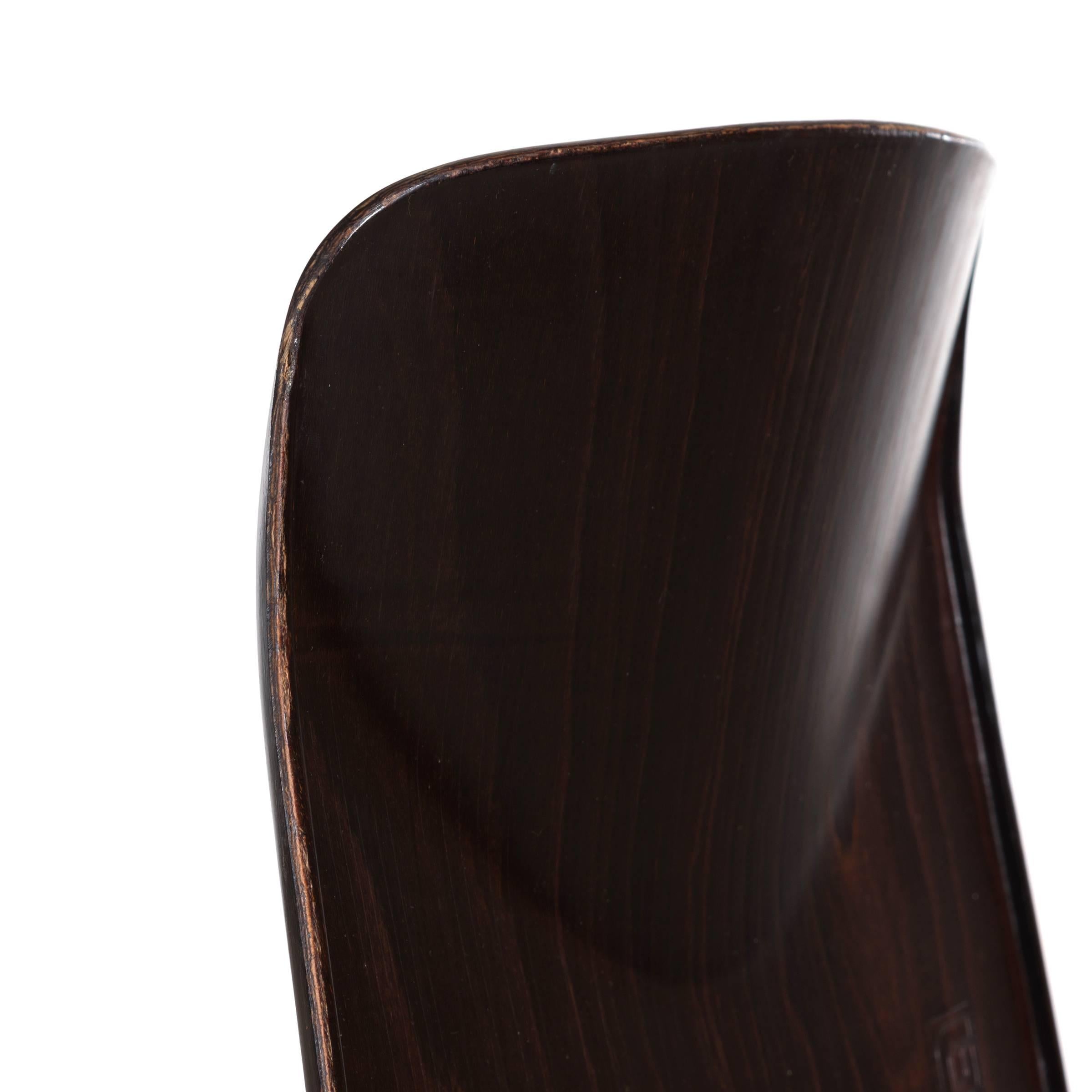 Multiple Galvanitas Industrial Stackable Plywood Chairs S23, Netherlands 1