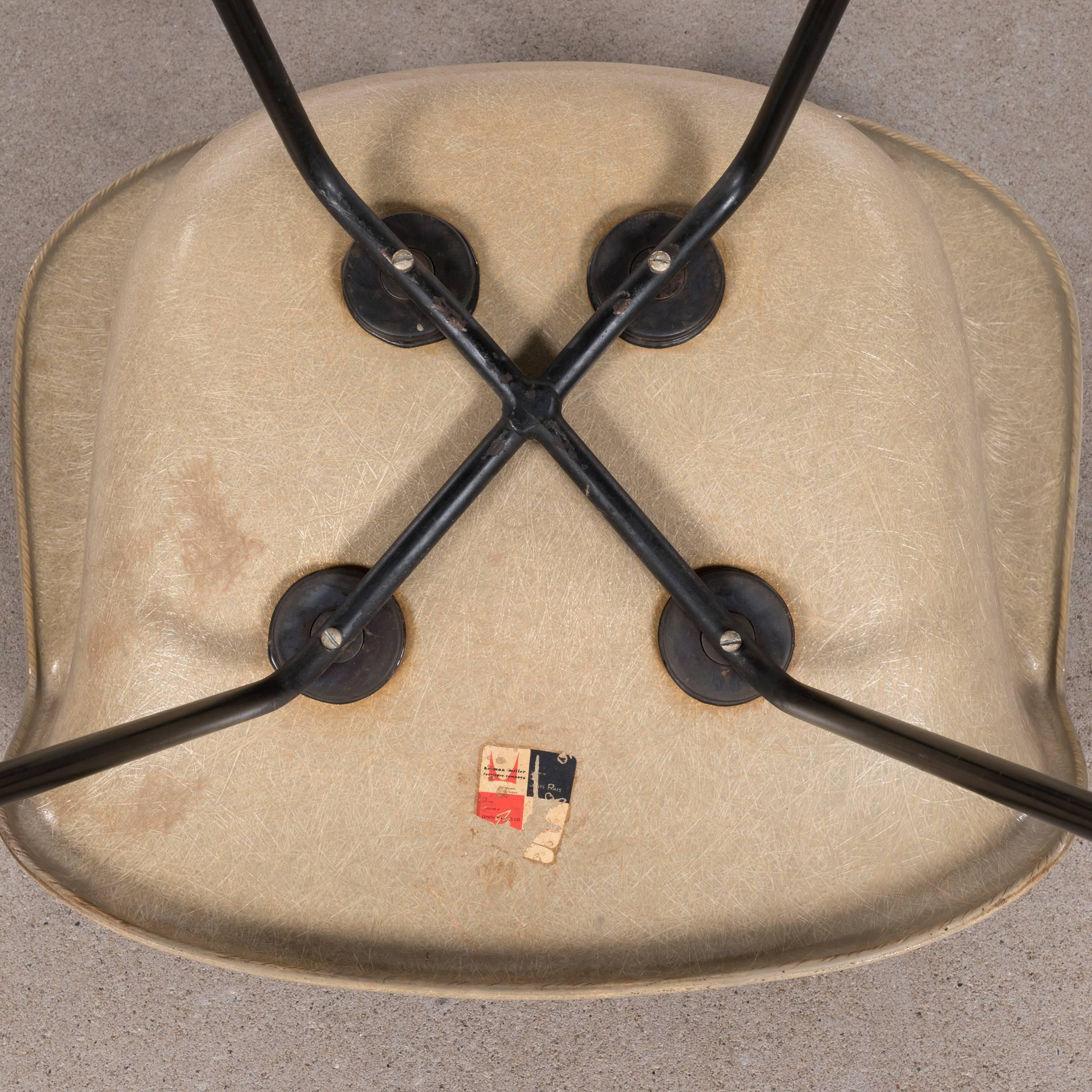 Eames Greige SAX Herman Miller USA Zenith Rope Standard Chair 2
