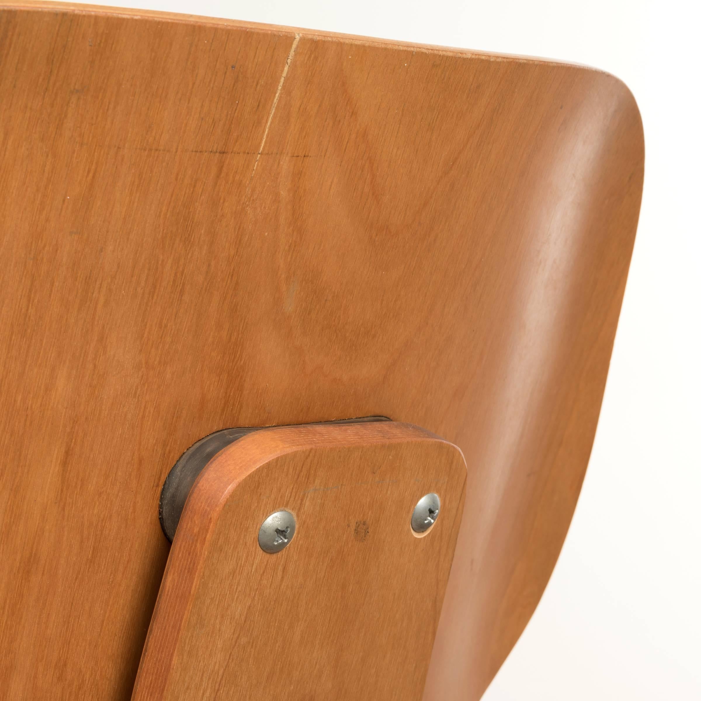 Cast Eames LCW Maple Lounge Chair for Herman Miller