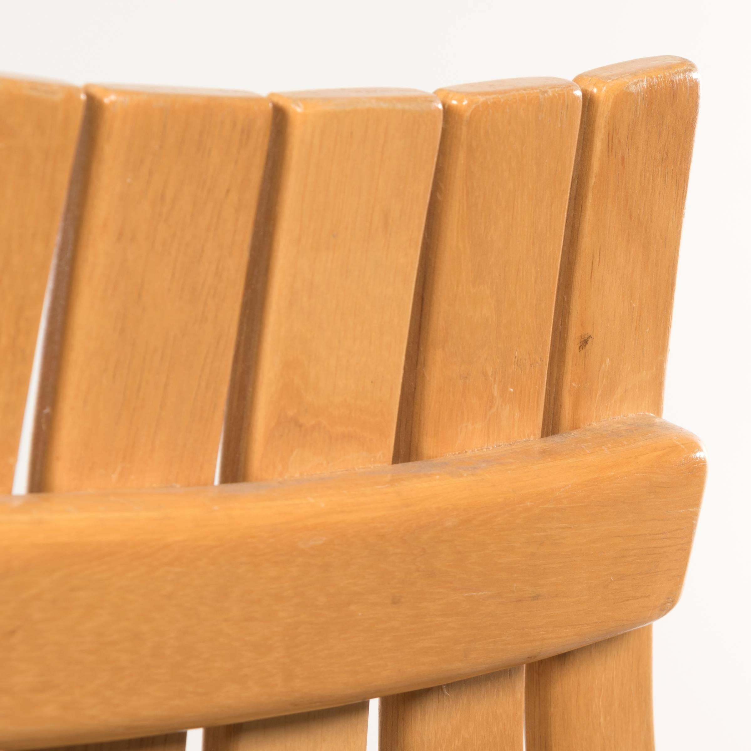 Hans Brattrud Beechwood Scandia Junior Side Chair for Hove Mobler, Norway 1