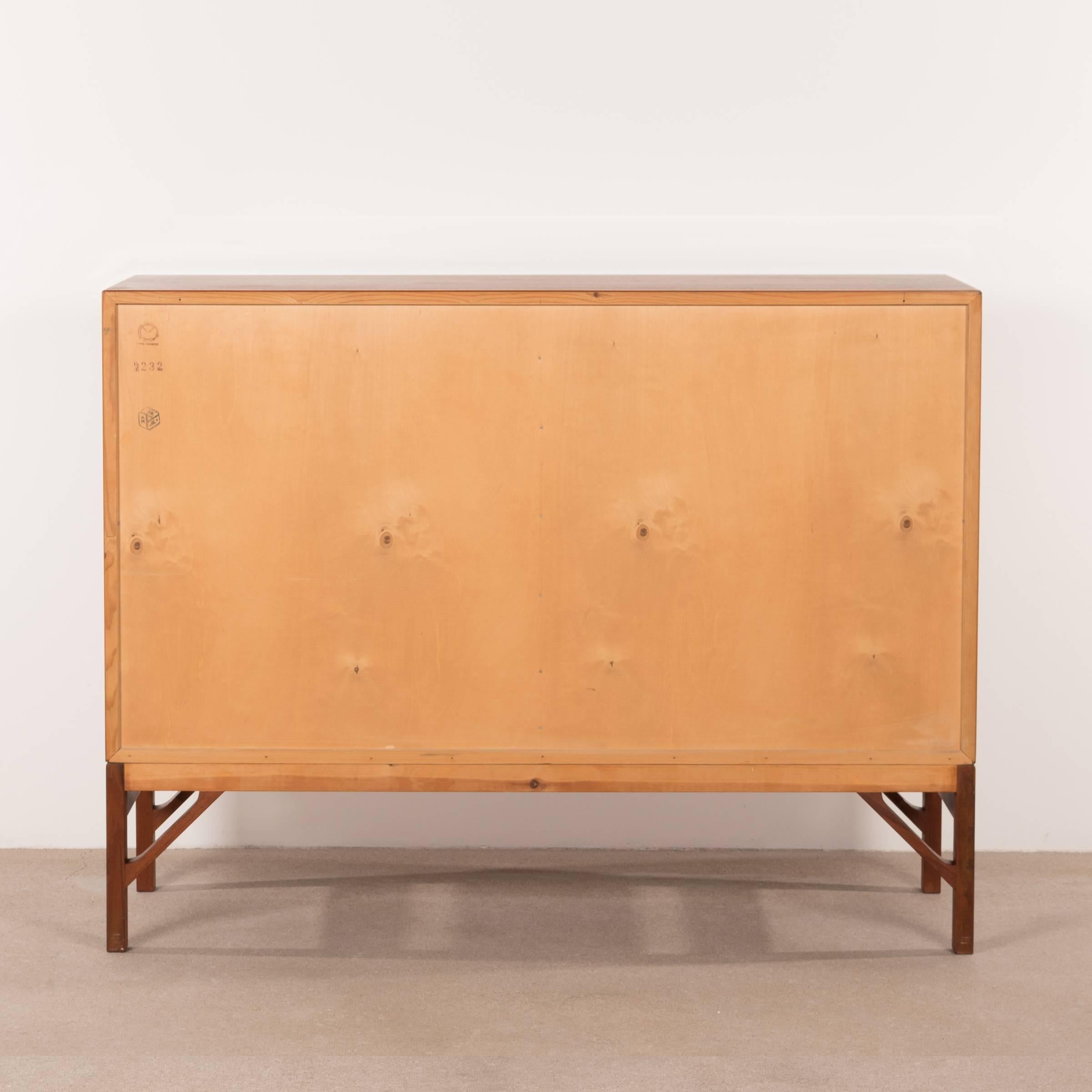 Borge Mogensen Teak M232 Cabinet for FDB Mobler, Denmark 1951 3