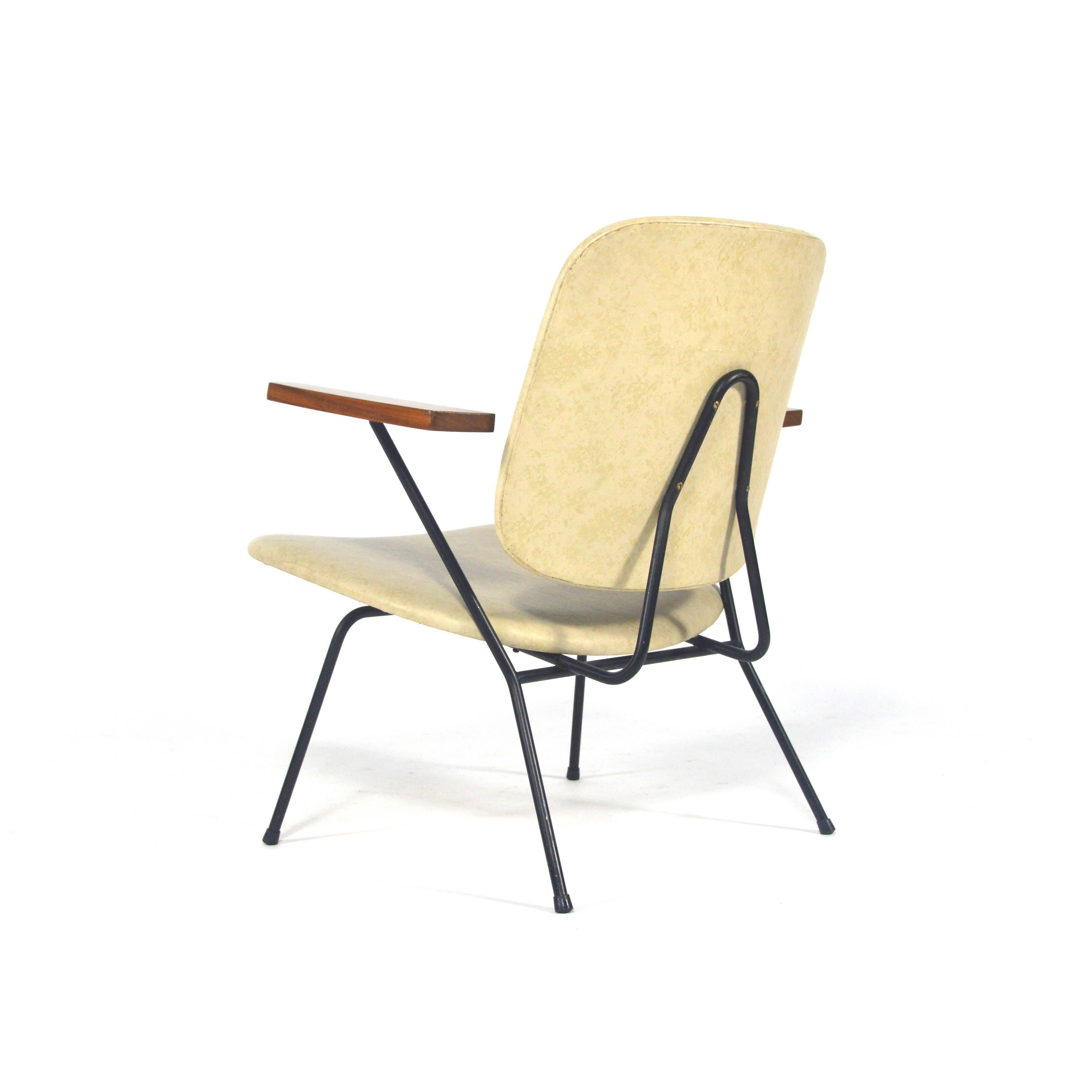 Willem H. Gispen for Kembo Lounge Chair, Netherlands, 1950s In Excellent Condition In Pijnacker, Zuid-Holland