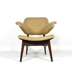 Pair of Winged Club Chairs by Louis Van Teeffelen for Webe, 1960s