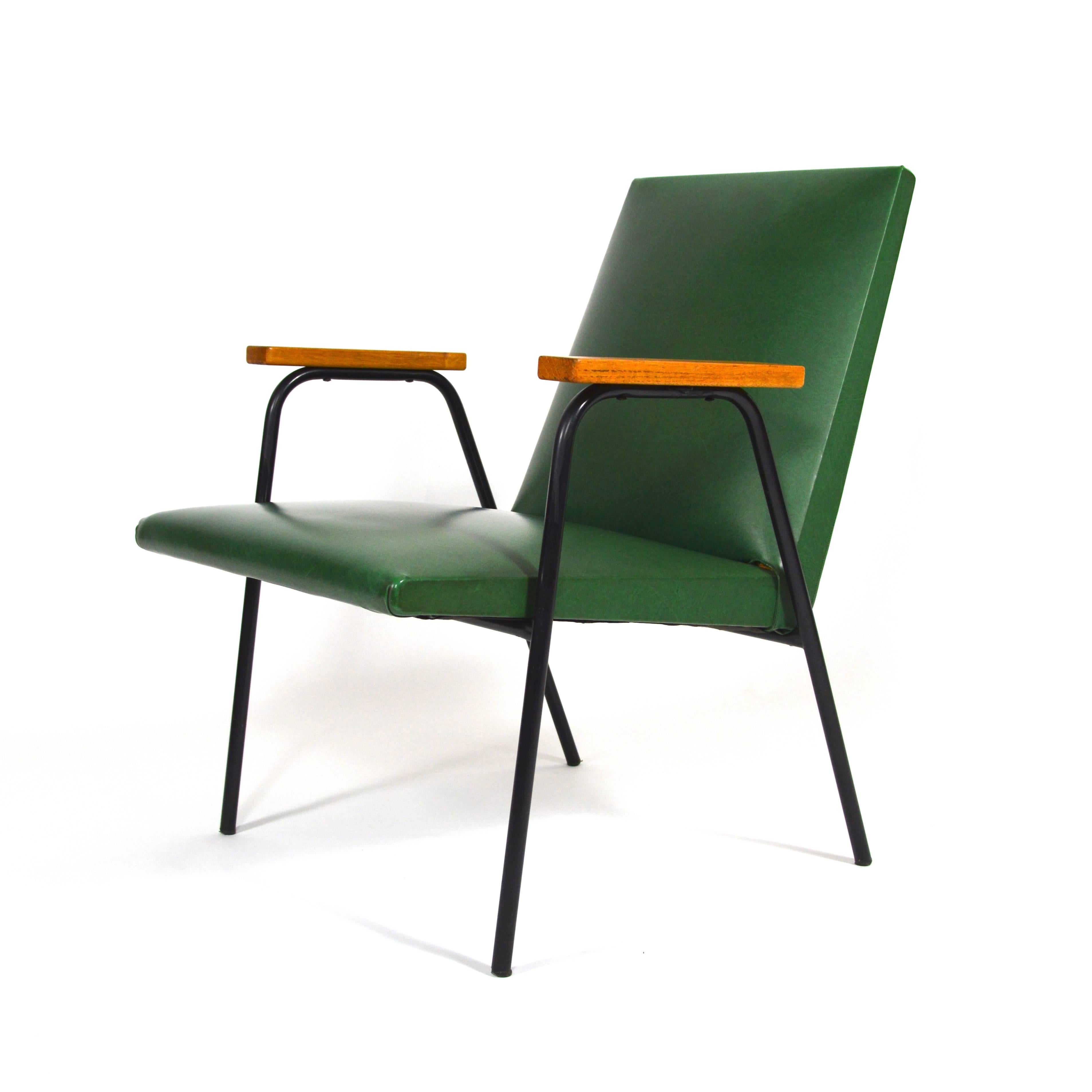 Pierre Guariche attributed Midcentury Easy Chairs, France 1