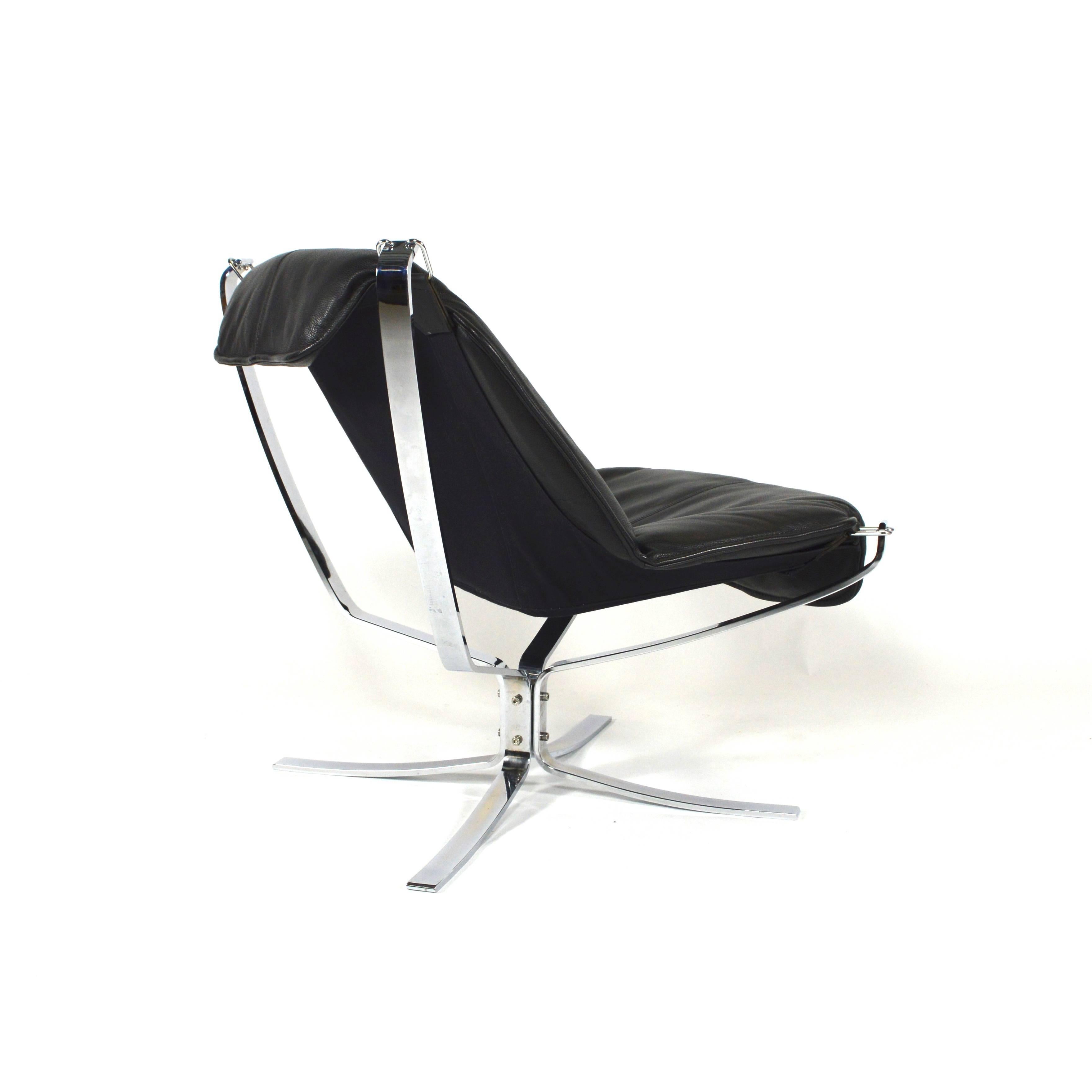 Scandinavian Modern Falcon Lounge Chair by Sigurd Resell
