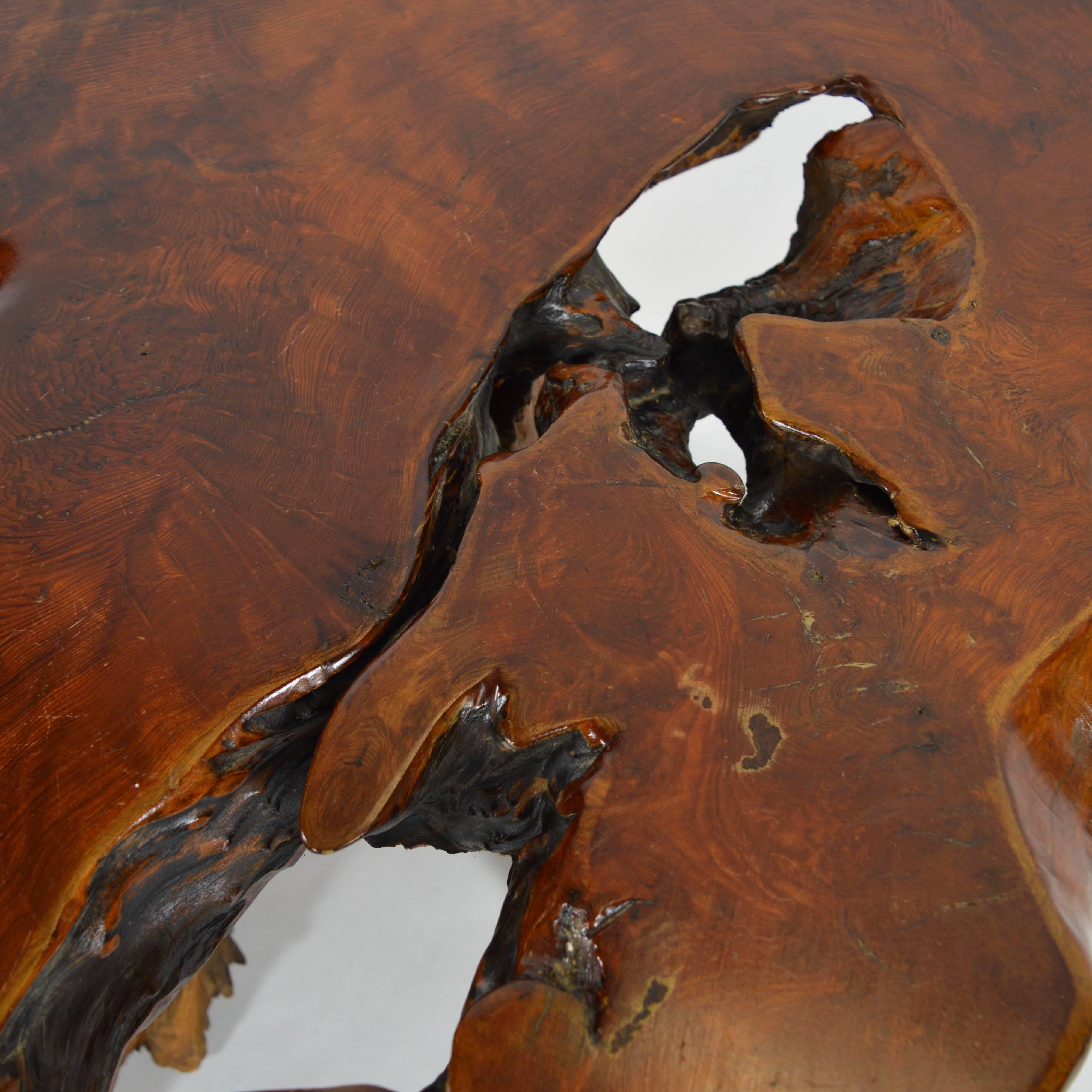 california redwood table