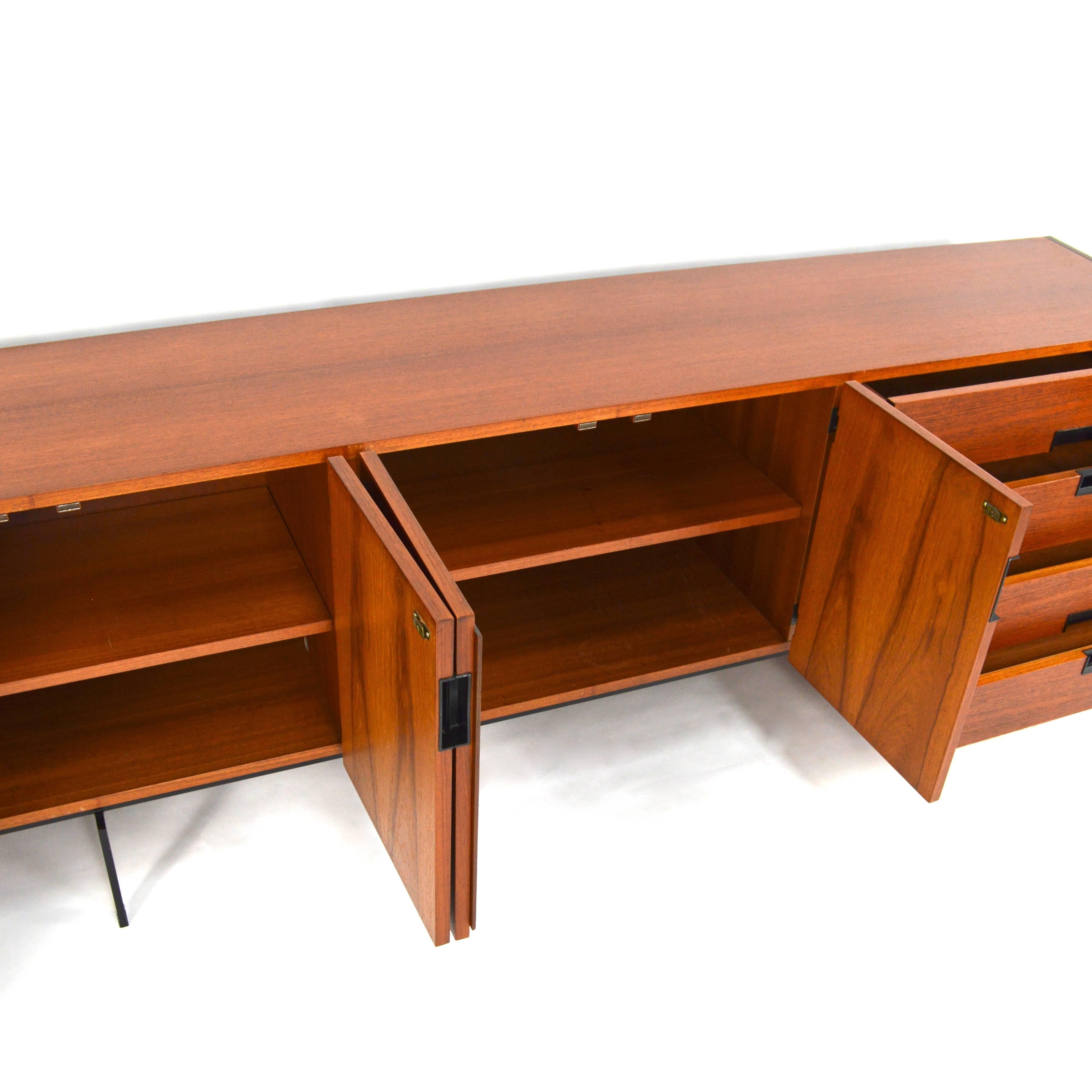 Cees Braakman DU-03 Teak Sideboard, Netherlands, 1958 In Excellent Condition In Pijnacker, Zuid-Holland