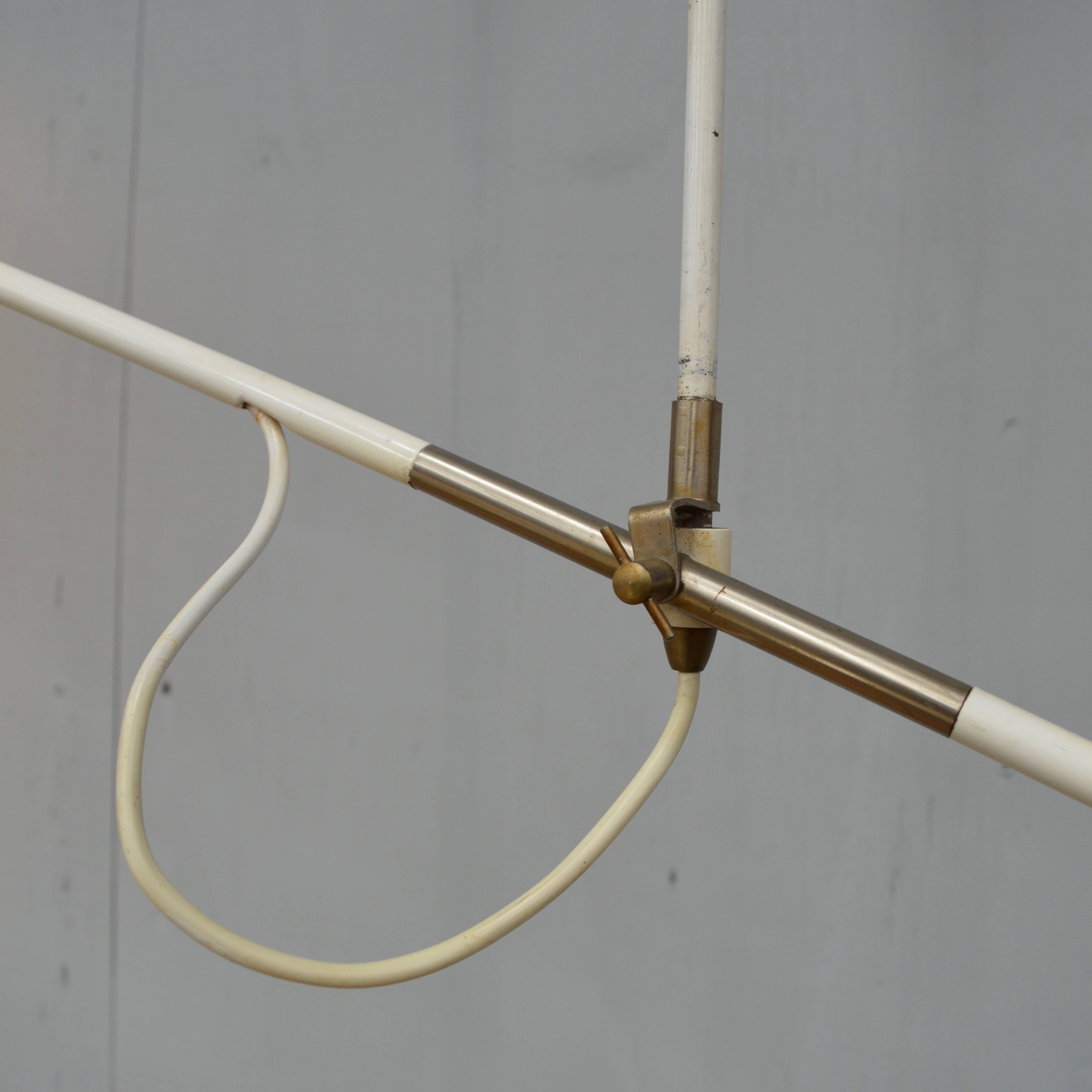 J. J. M. Hoogervorst for Anvia Counter Balance Ceiling Lamp, Netherlands In Good Condition In Pijnacker, Zuid-Holland