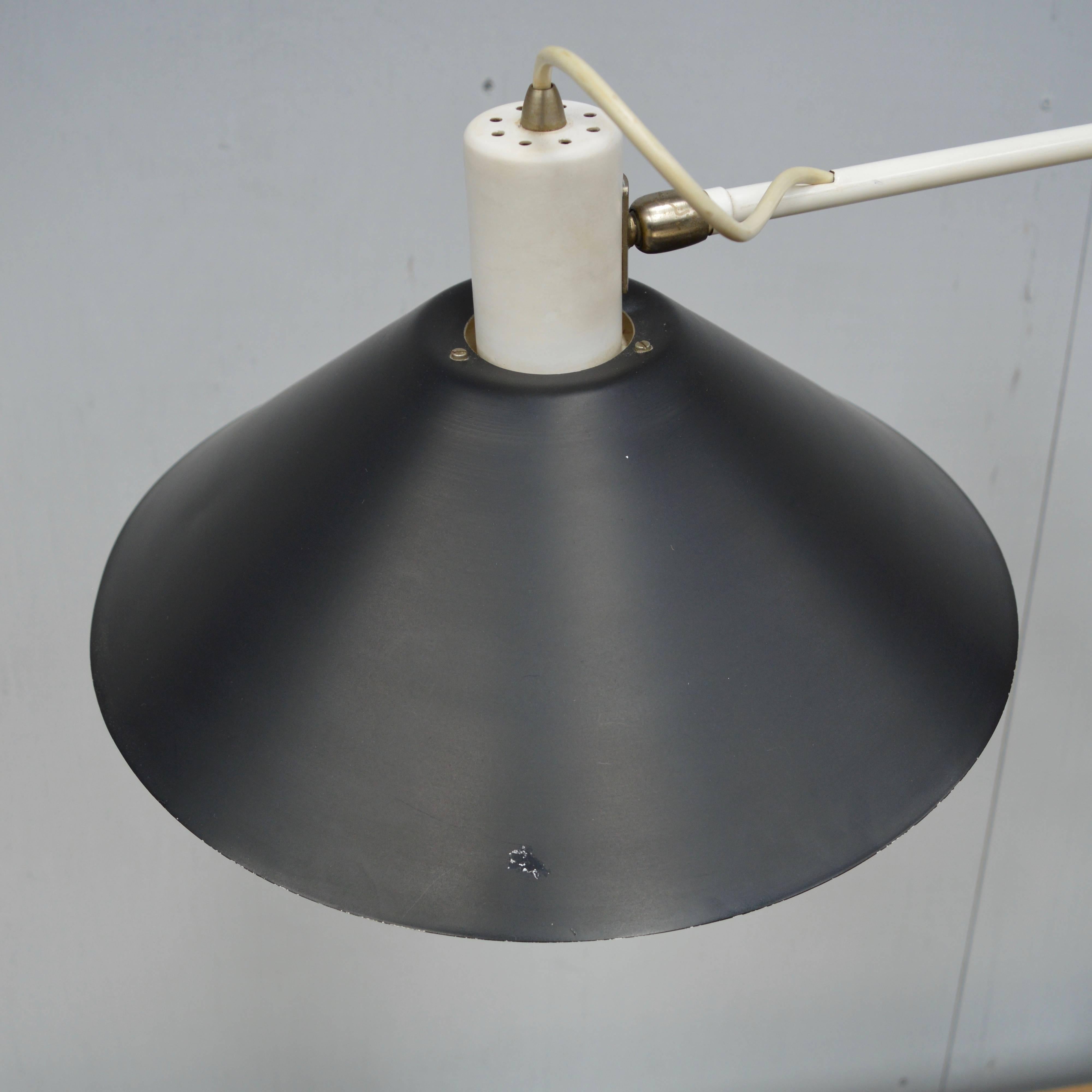 J. J. M. Hoogervorst for Anvia Counter Balance Ceiling Lamp, Netherlands 1