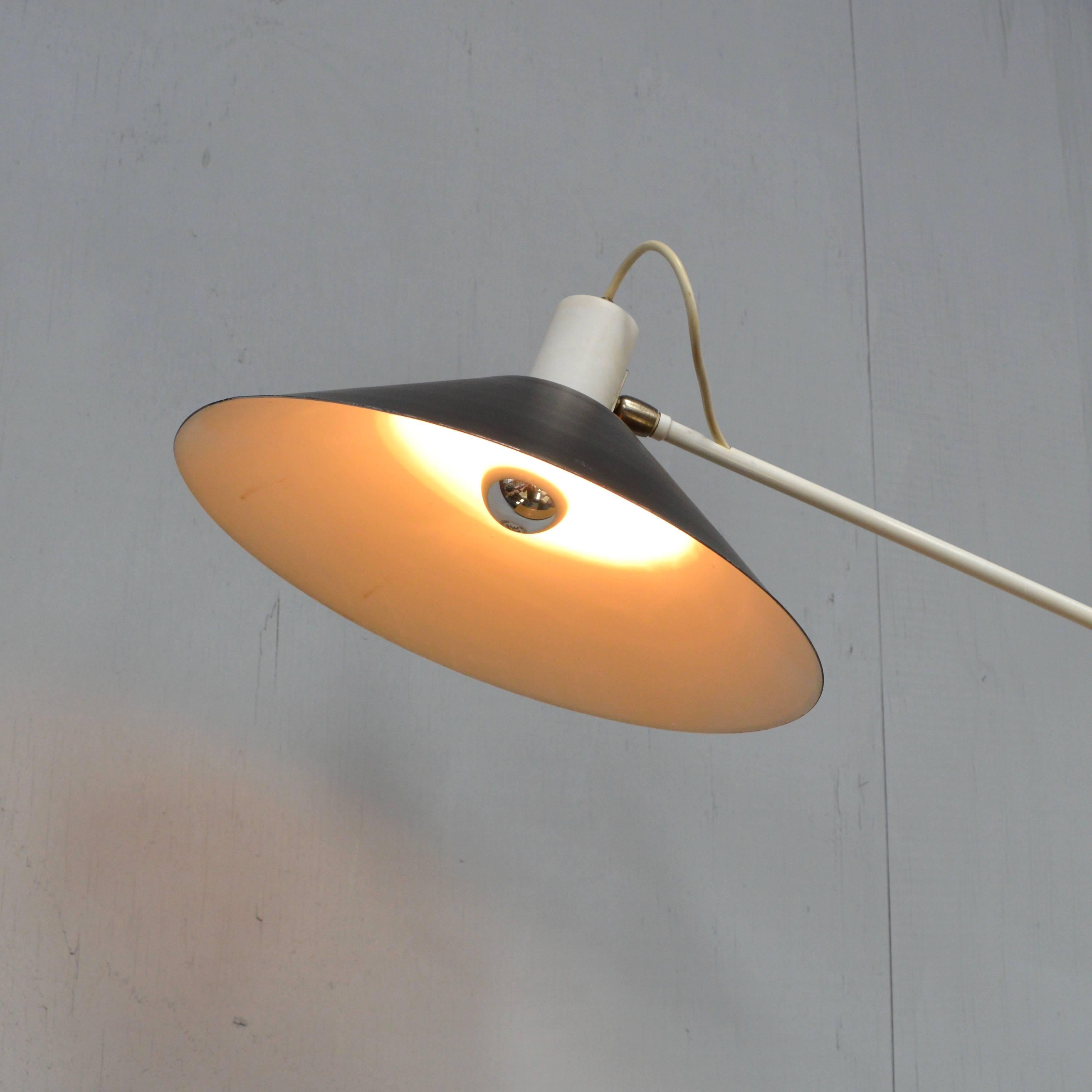 Mid-20th Century J. J. M. Hoogervorst for Anvia Counter Balance Ceiling Lamp, Netherlands