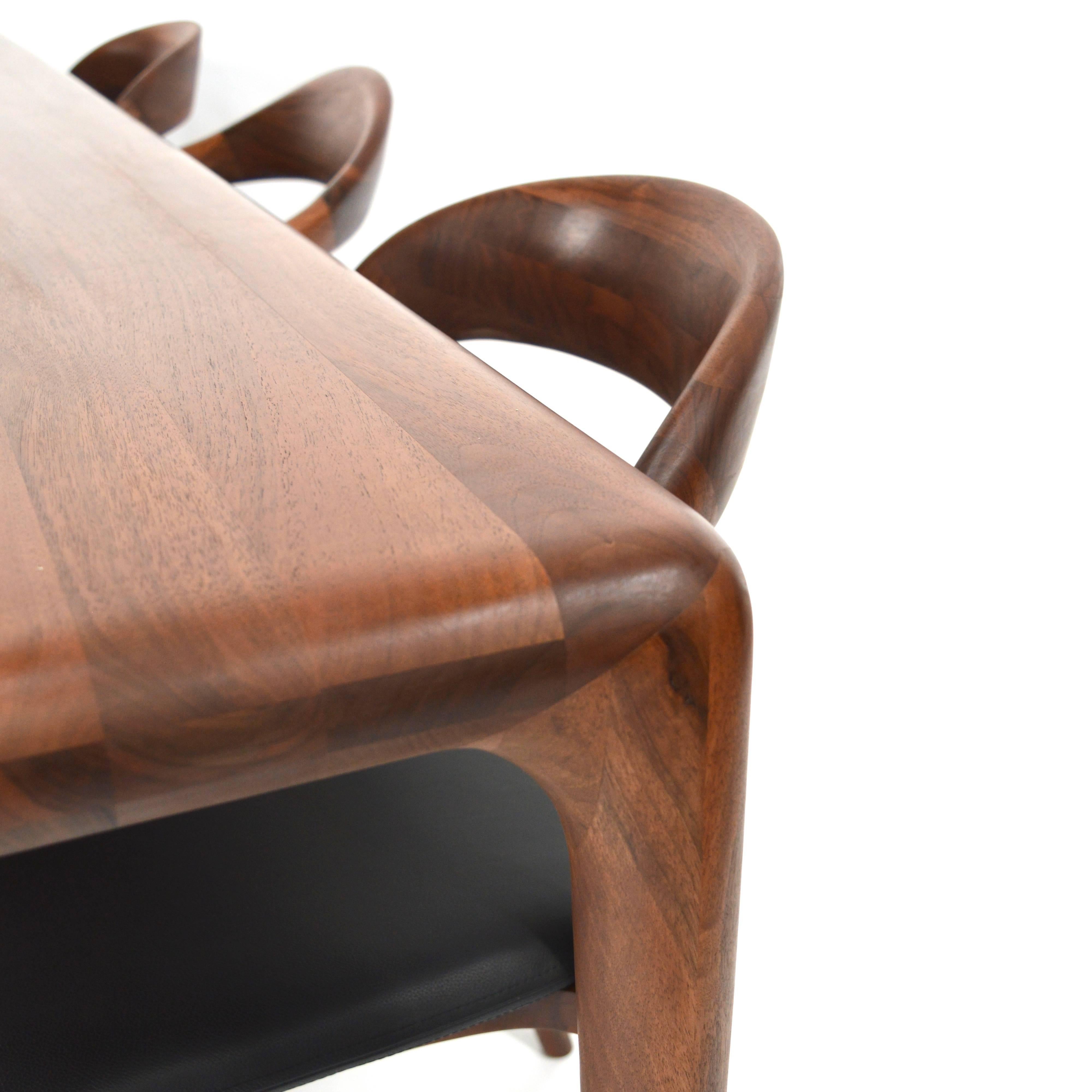 Artisan Collection Dining Room Chairs in European Walnut 2