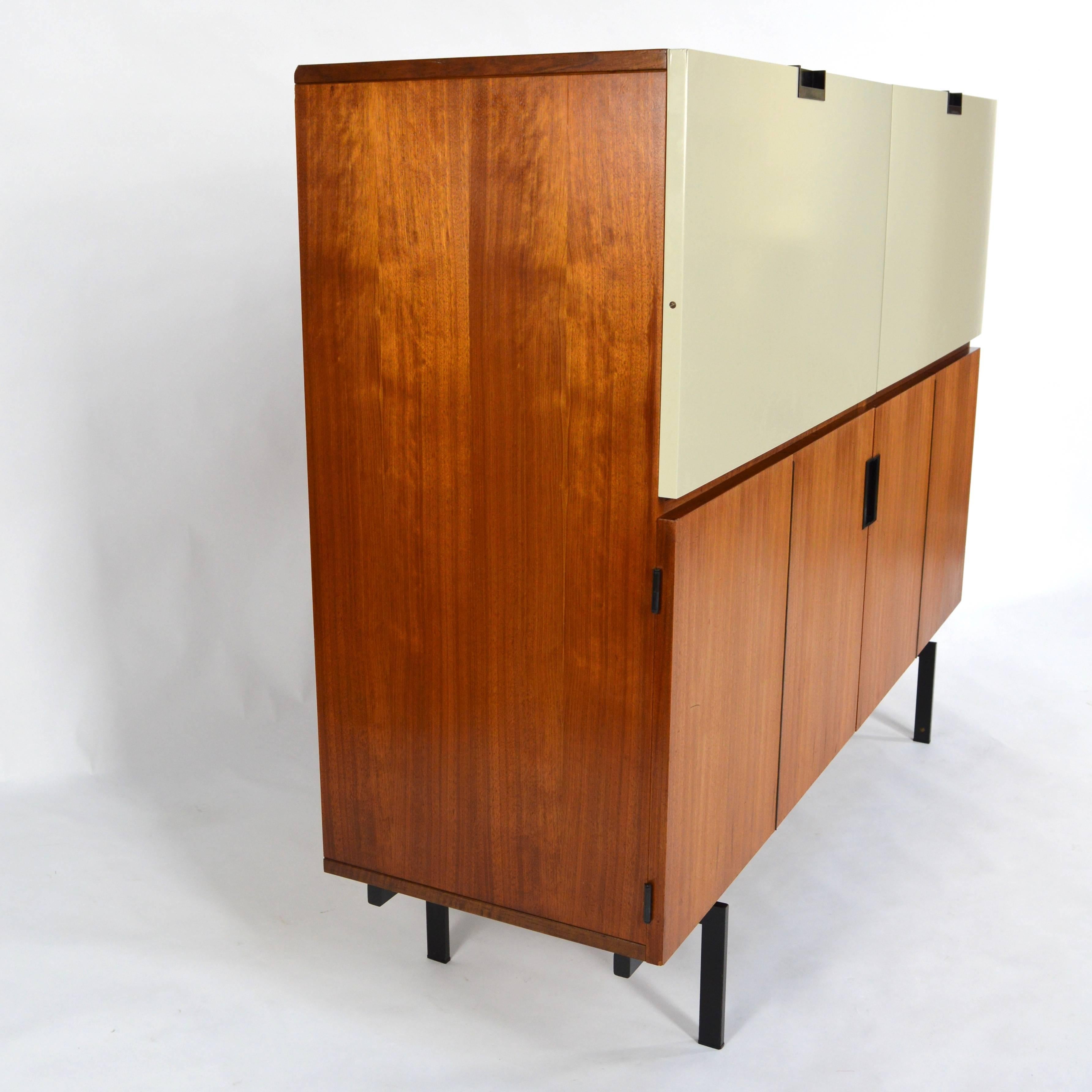 Mid-Century Modern CU07 Highboard by Cees Braakman for Ums Pastoe, Netherlands, 1950s