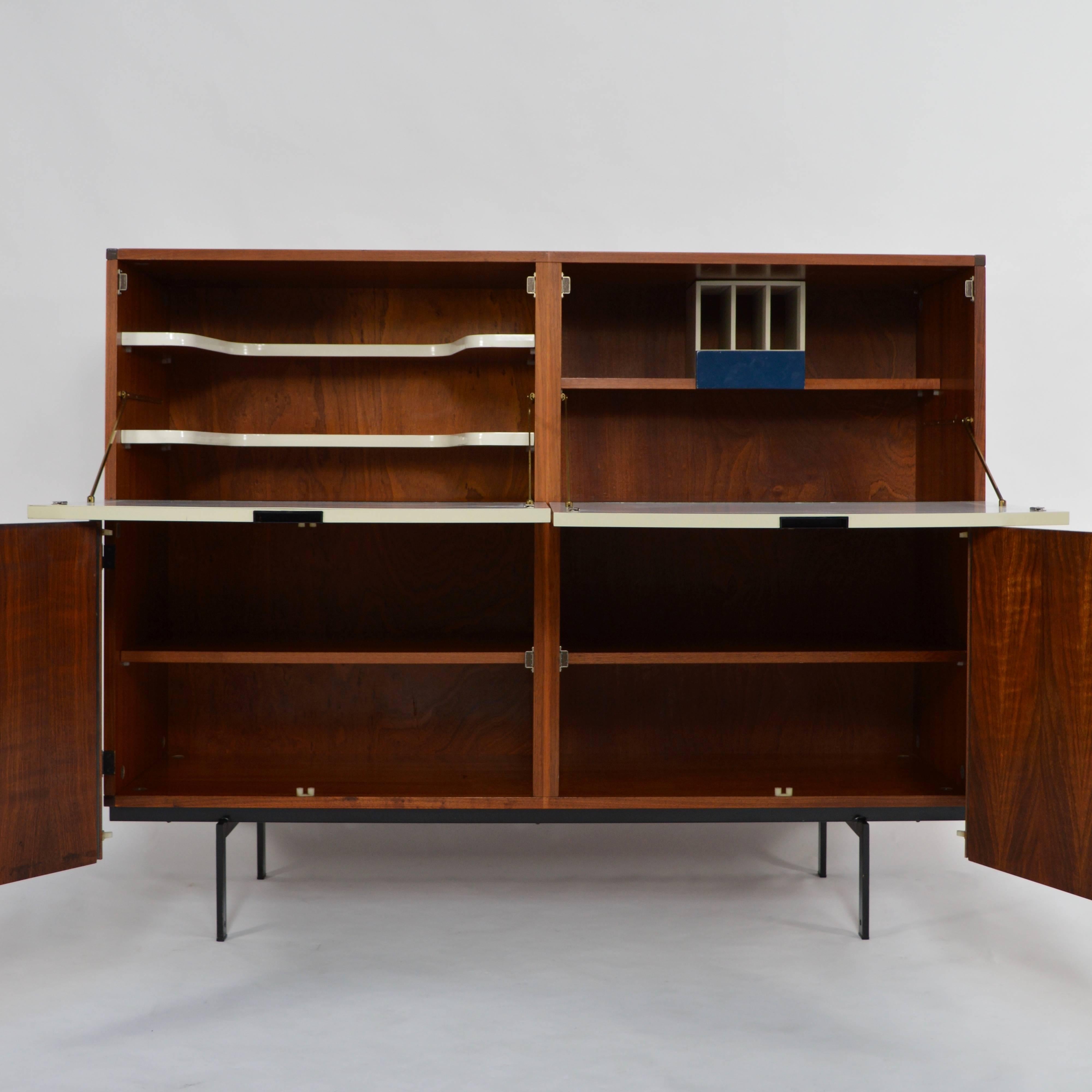 CU07 Highboard by Cees Braakman for Ums Pastoe, Netherlands, 1950s In Excellent Condition In Pijnacker, Zuid-Holland