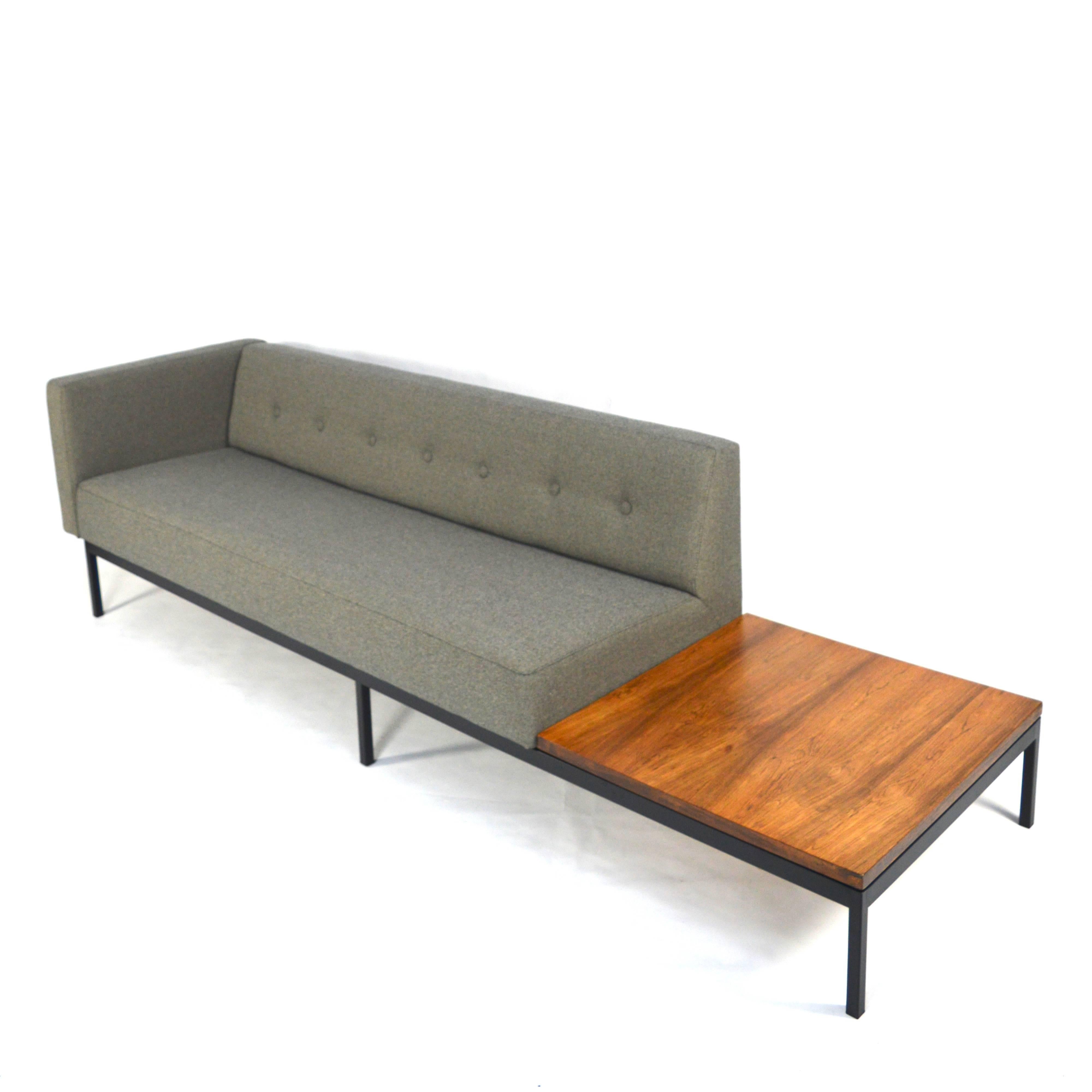 Mid-Century Modern Kho Liang Ie for Artifort 070 Series Sofa with Rosewood Coffee Table, 1960s