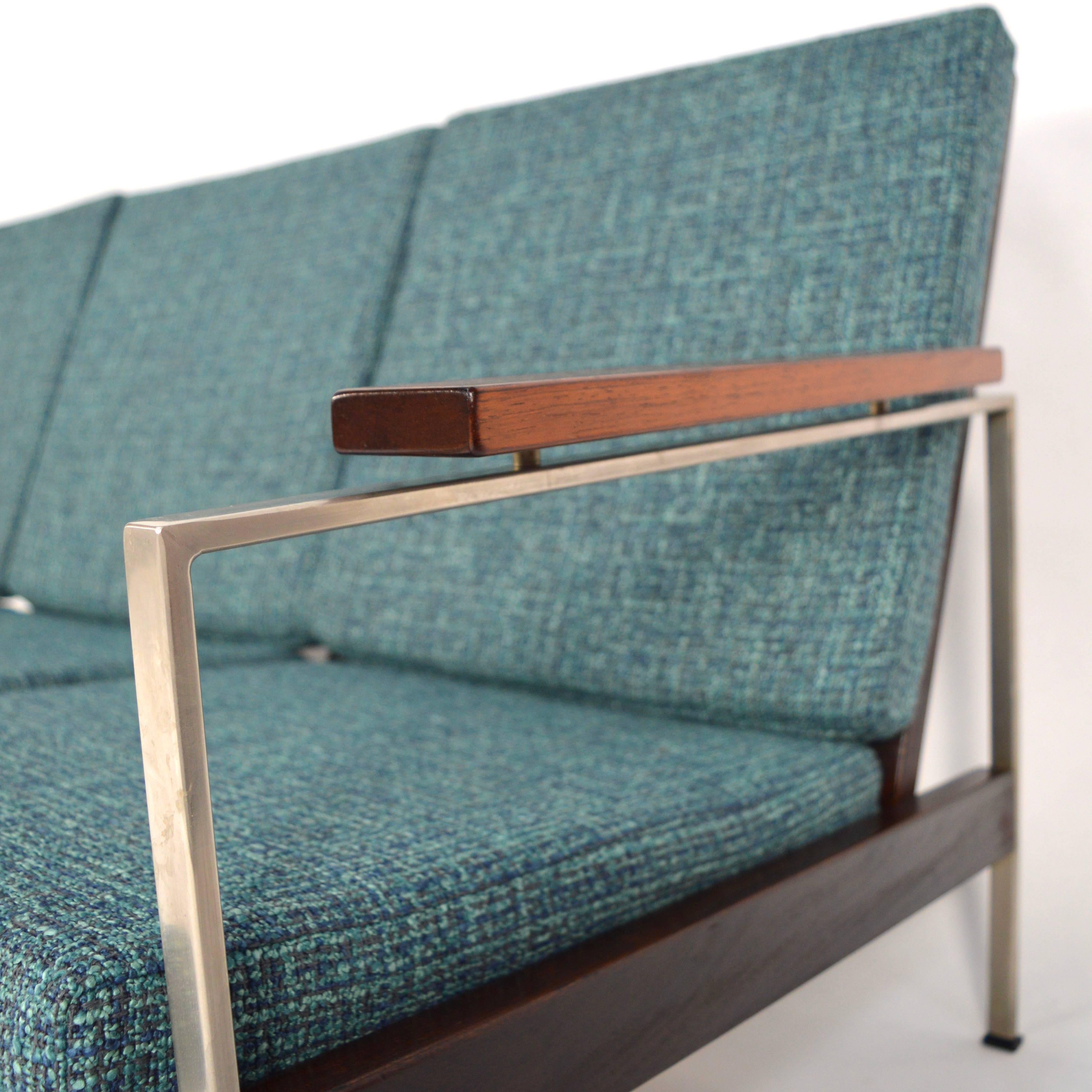 Brazilian Rosewood Three-Seat Sofa by Rob Parry for Gelderland, 1960s 2