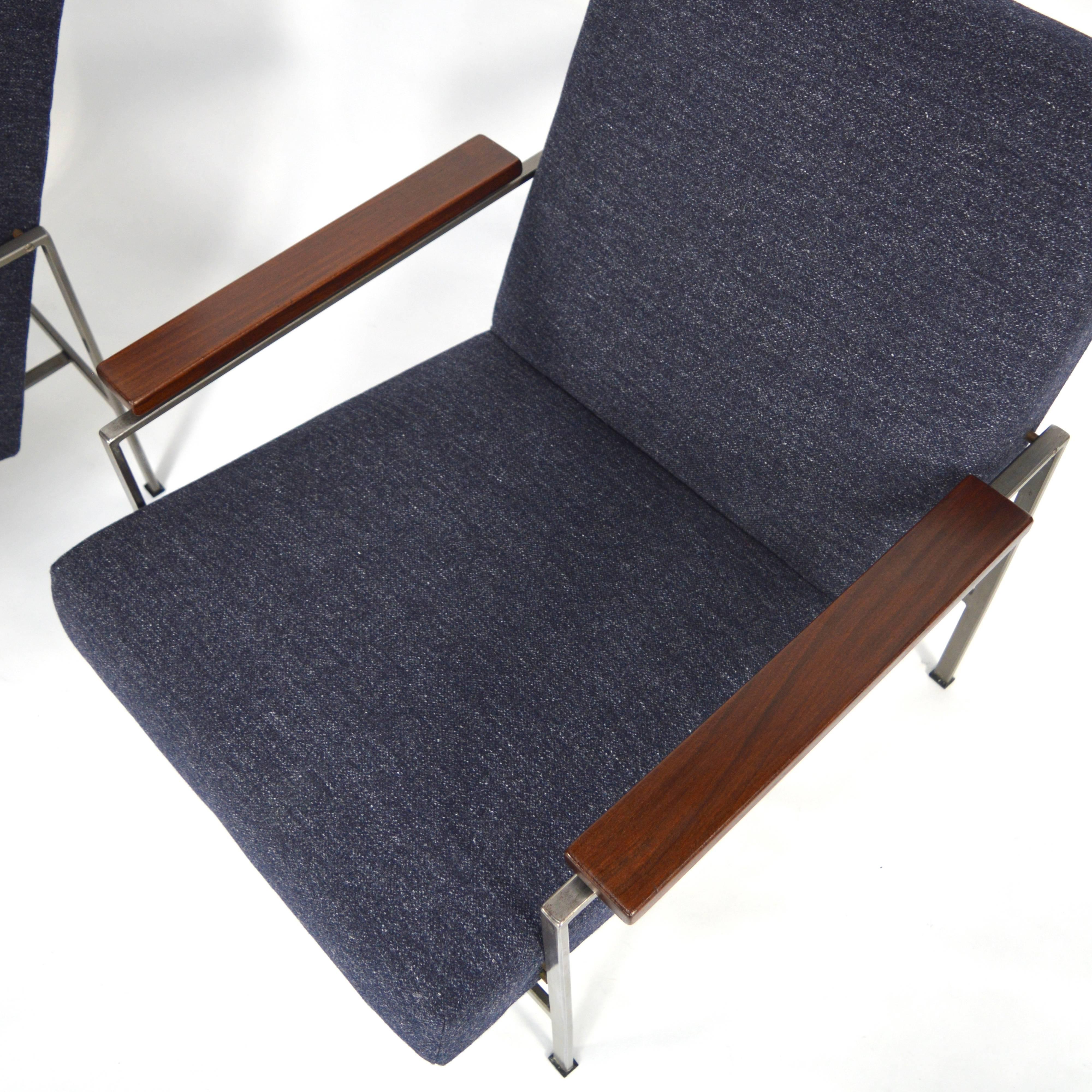 Pair of Rob Parry Lounge Chairs, Netherlands, 1960s 3