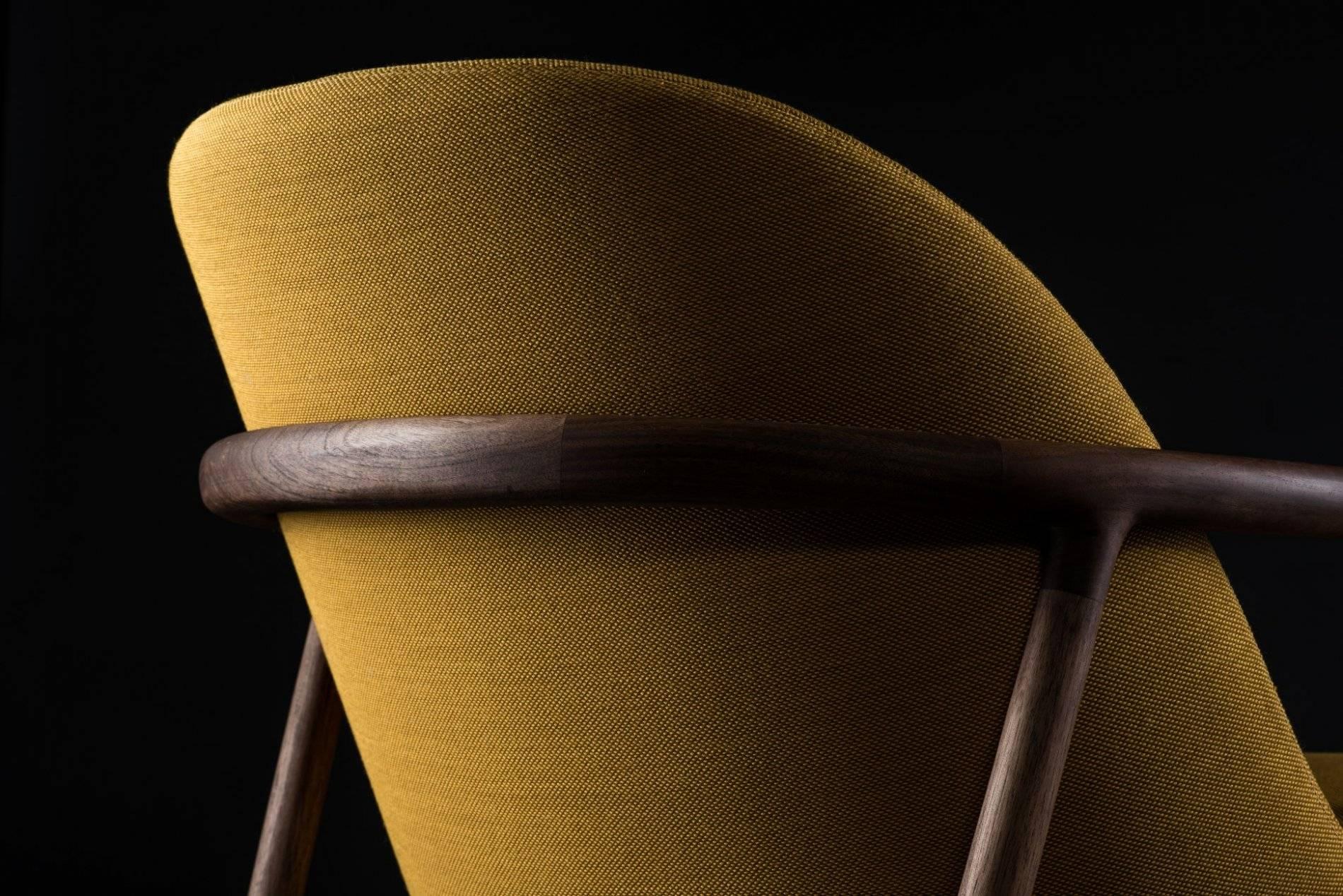 Mid-Century Modern Artisan Lounge Chair Low