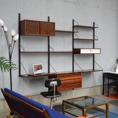 Poul Cadovius Royal Modular Wall Unit in Rosewood