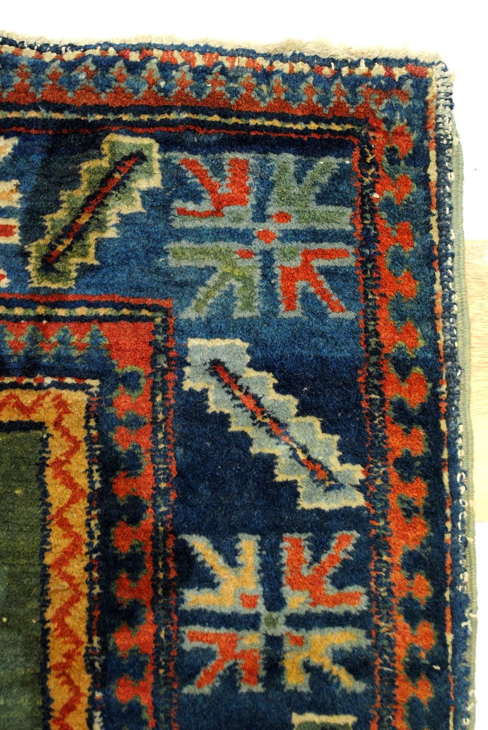 Antique Sewan Kazak Rug, Armenia, 1890-1910 3