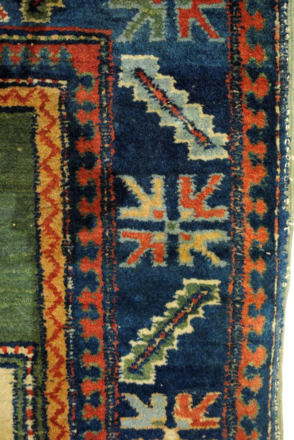 Antique Sewan Kazak Rug, Armenia, 1890-1910 2