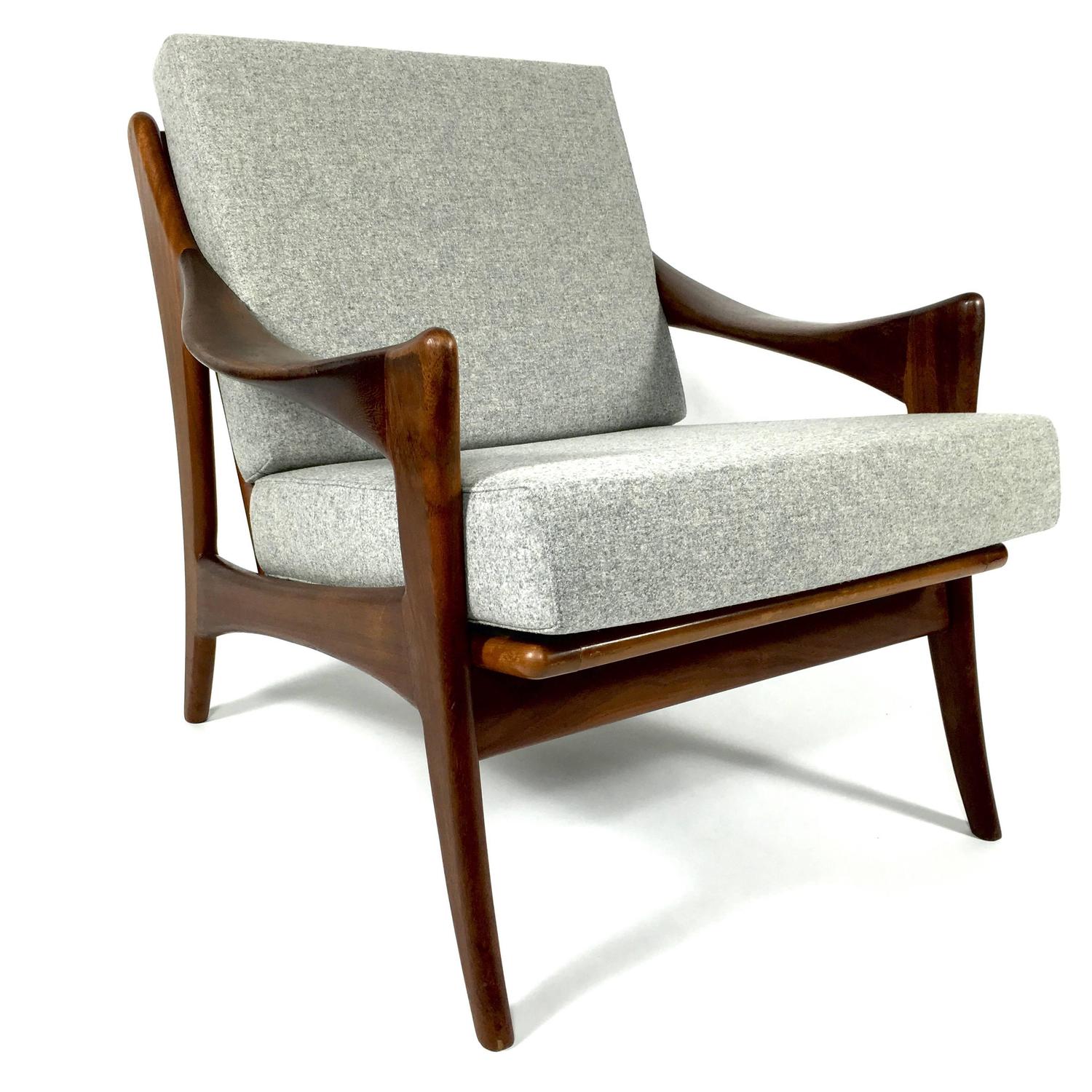 Pair of Teak De Ster Gelderland Dutch Design Lounge Chairs, Netherlands