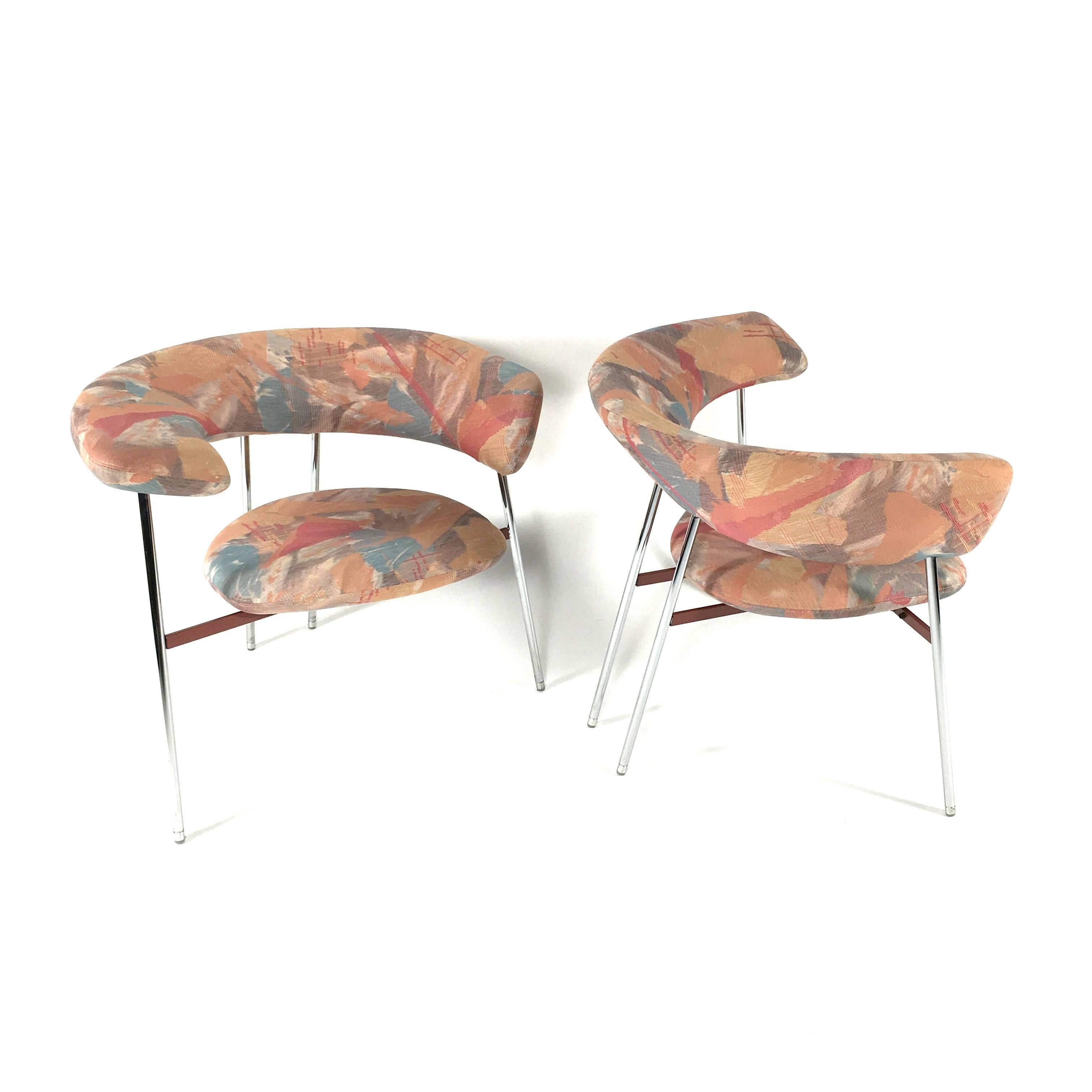 Paar Divi Divi Lounge Chairs von Mark van Tilburg für Leolux:: Niederlande (Moderne der Mitte des Jahrhunderts)