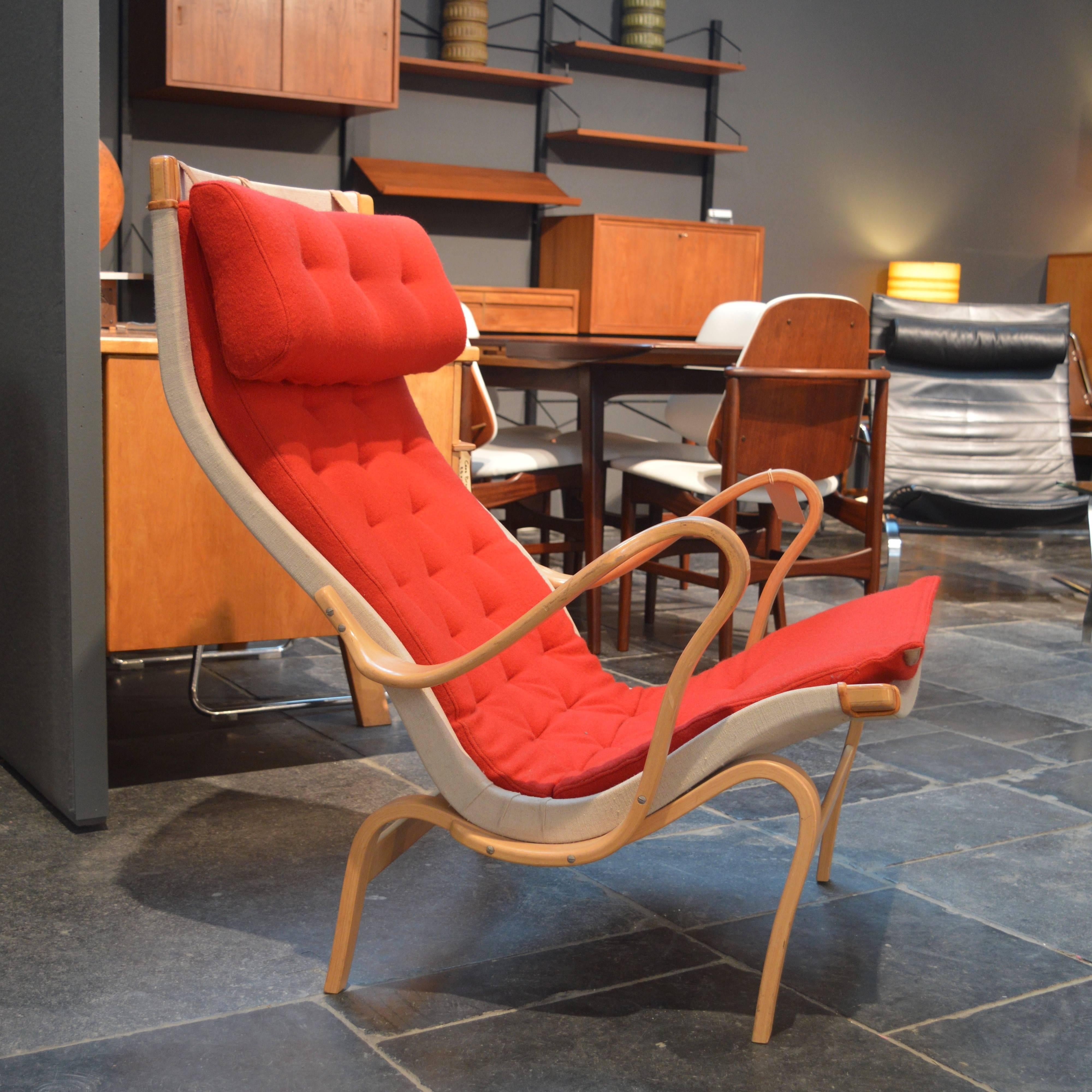 Bruno Mathsson 'Pernilla' Lounge Chair for DUX, Denmark, 1960s-1970s 2