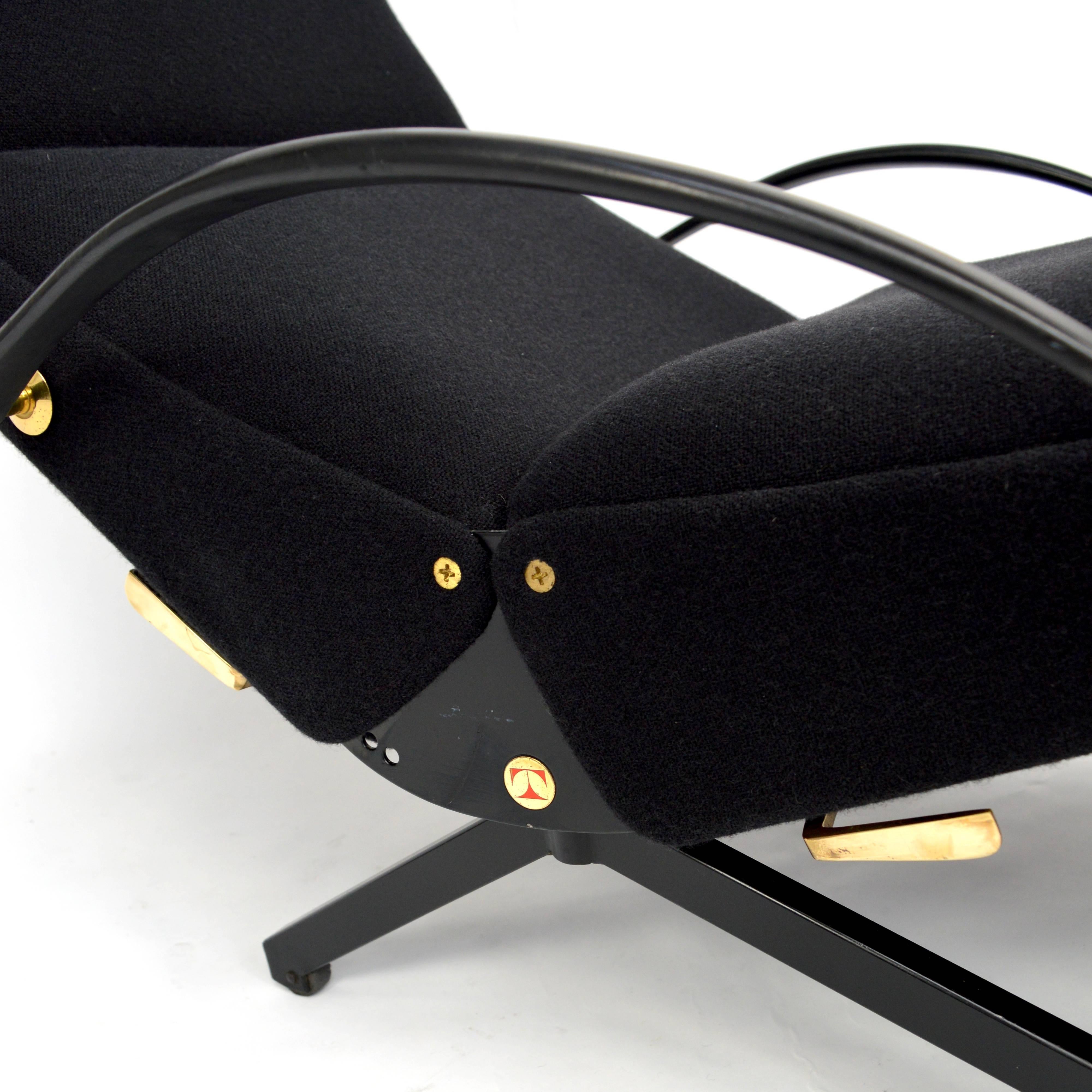 P40 Lounge Armchair by Borsani for Tecno, Italy, 1950s 2