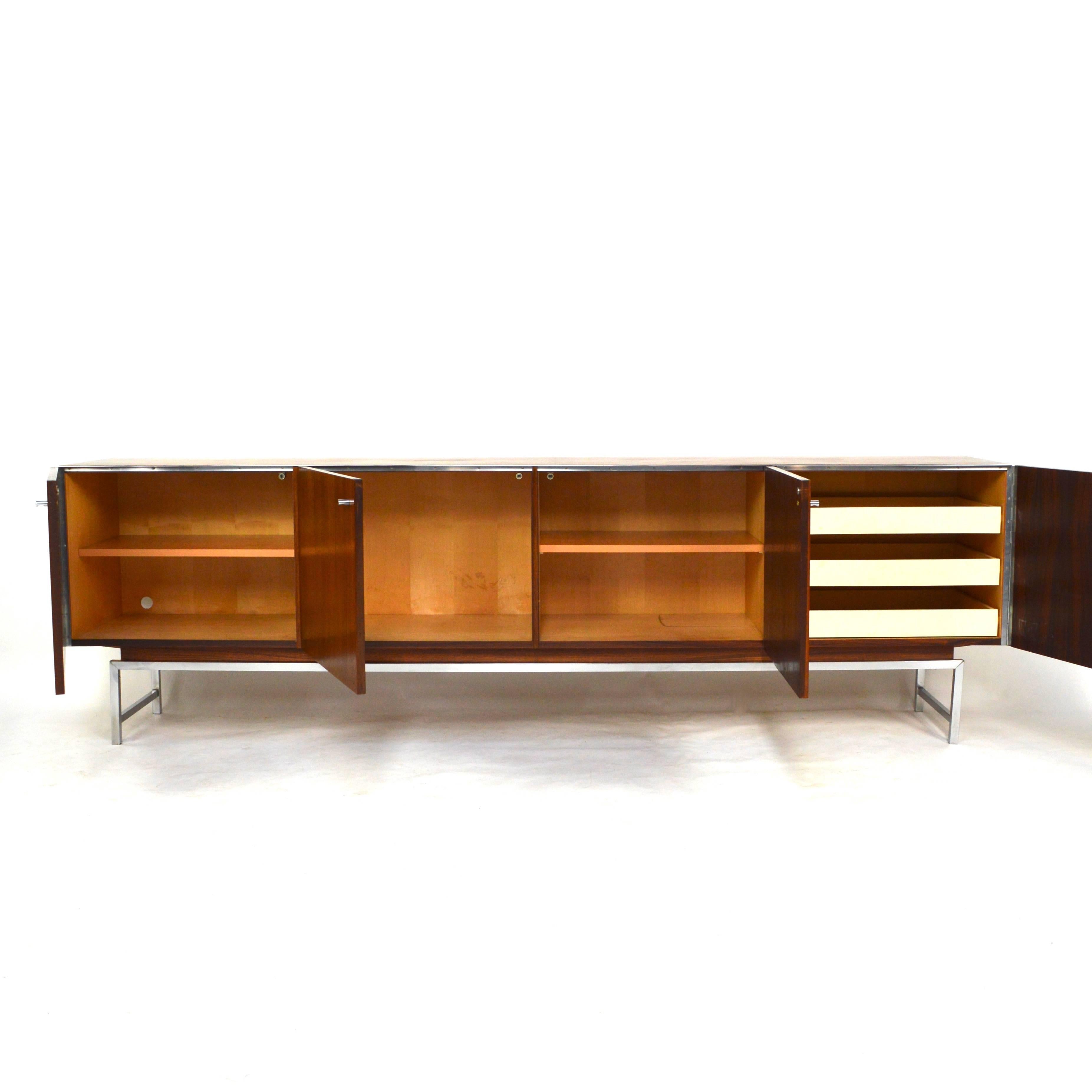 Rosewood Sideboard by Rudolf B. Glatzel for Fristho, Netherlands, 1960s In Good Condition In Pijnacker, Zuid-Holland