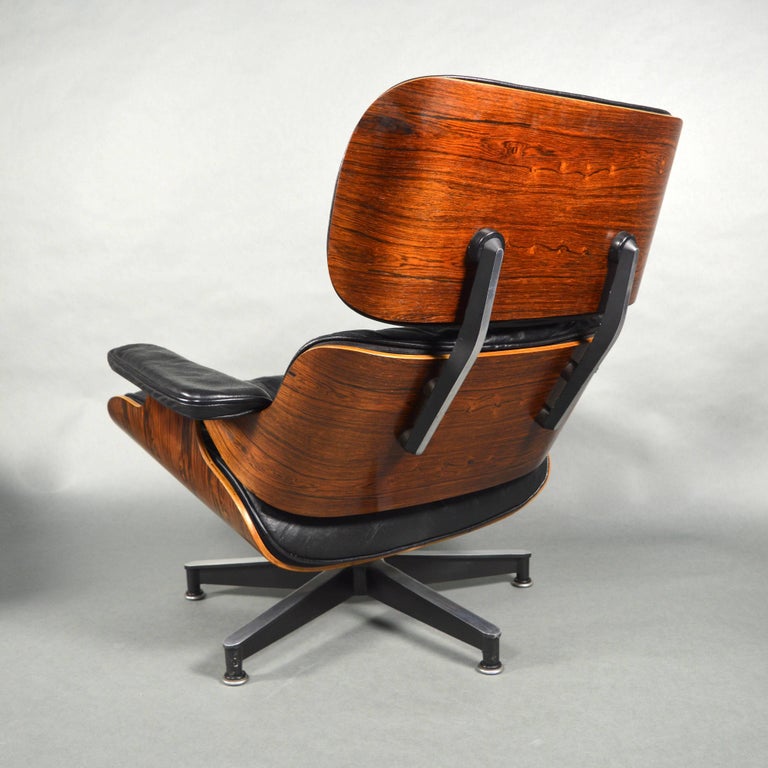 2nd Generation Eames Lounge Chair And Ottoman By Herman Miller 1950 Mid Century Modern 2nd Generation Eames Lounge Chair And Ottoman By Herman Miller 1950