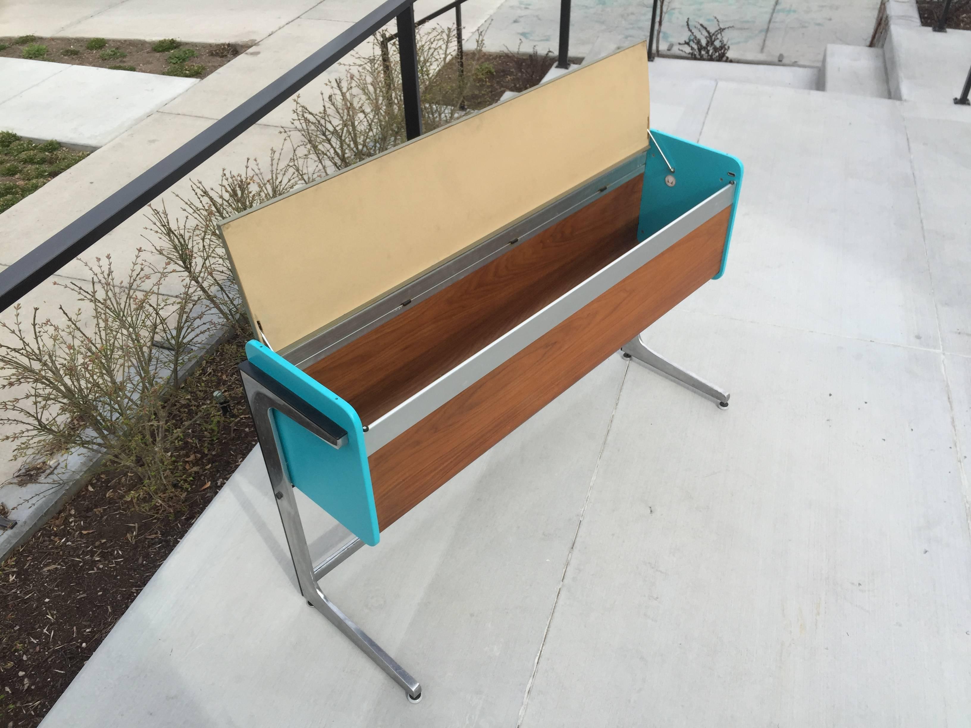 Mid-20th Century George Nelson Action Office Storage File Cabinet for Herman Miller