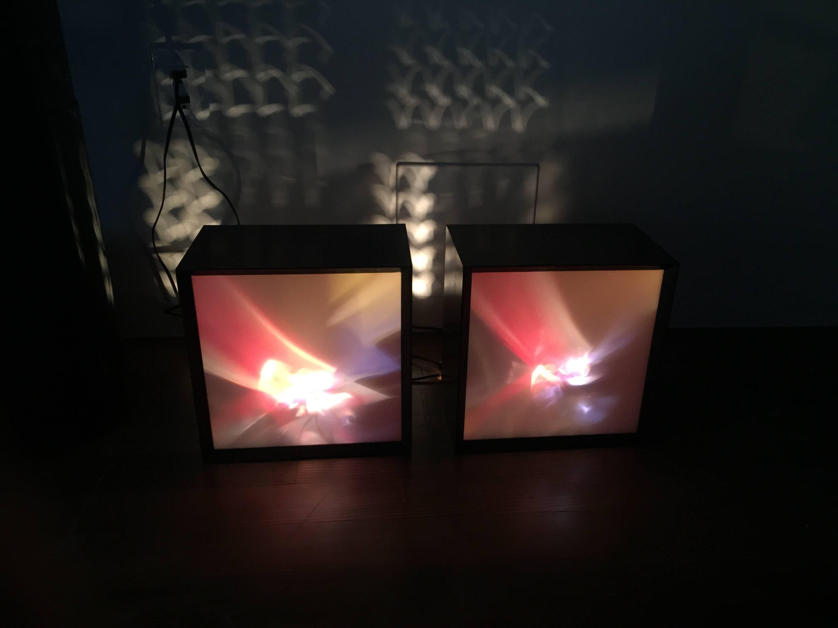 Pair of amazing lamps designed by Earl Reiback in the 1960s.
These are both in working condition and both in great vintage condition with very little wear.
   