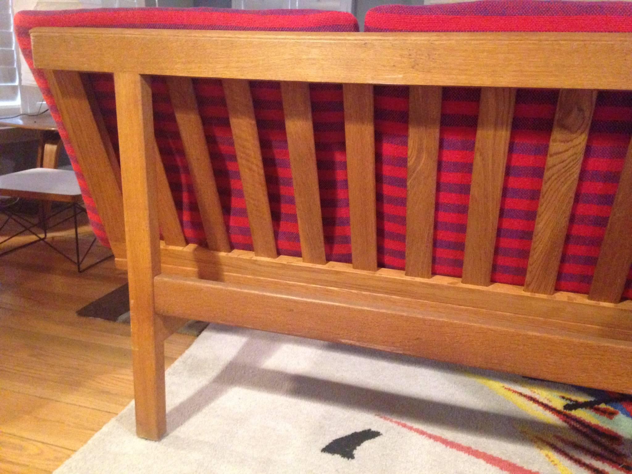 Børge Mogensen Teak Sofa Bench Model BM 2219 for Fredericia For Sale 1