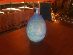Large Vintage Mid Century Weed Pot Pottery Ceramic Abstract Art Sculpture Vase