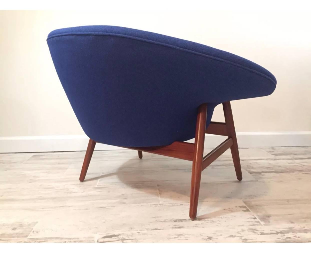 Mid-20th Century Hans Olsen Fried Egg Chair for Bramin Danish Lounge